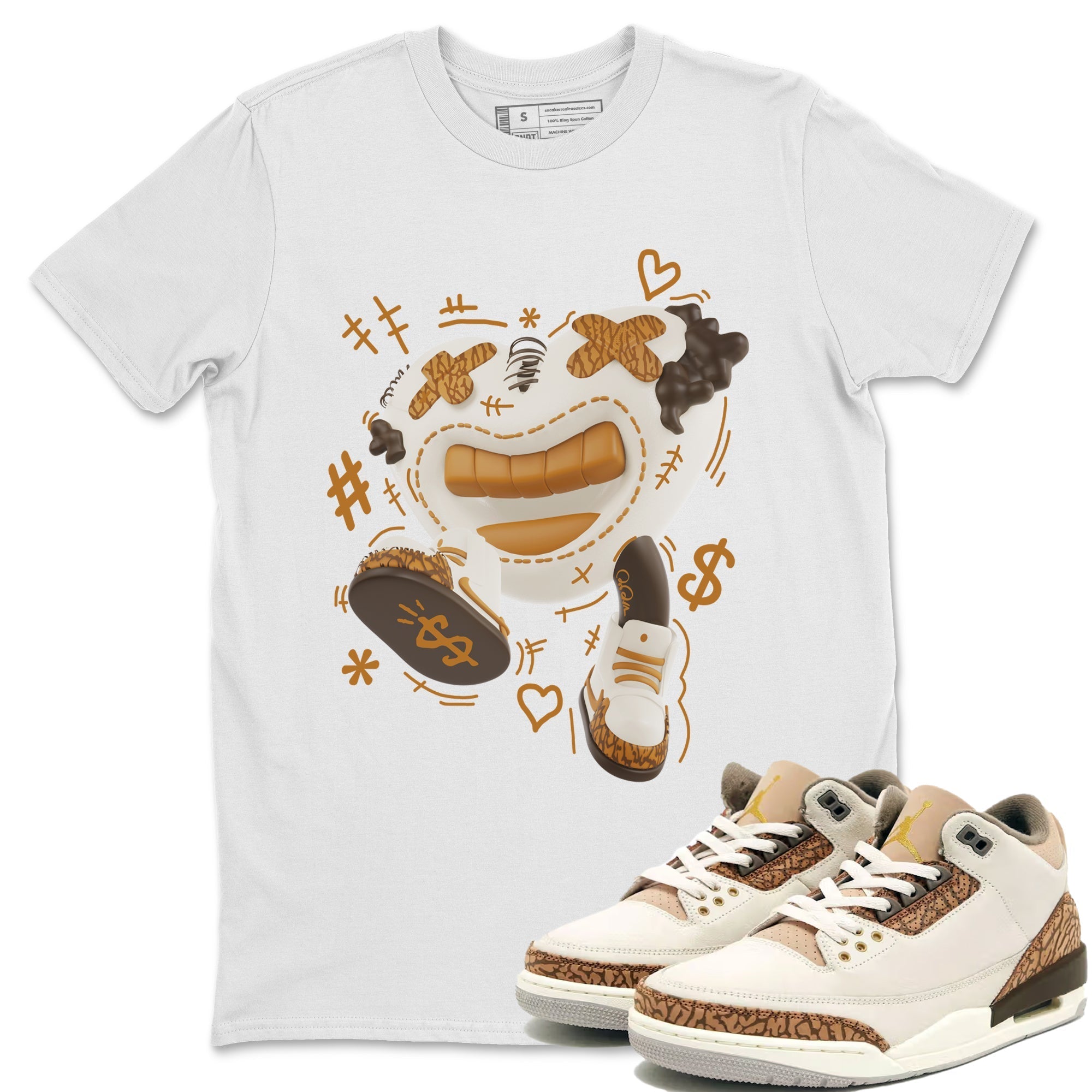 Walk In Love snkmatch Tee - Air Jordan 3 Palomino