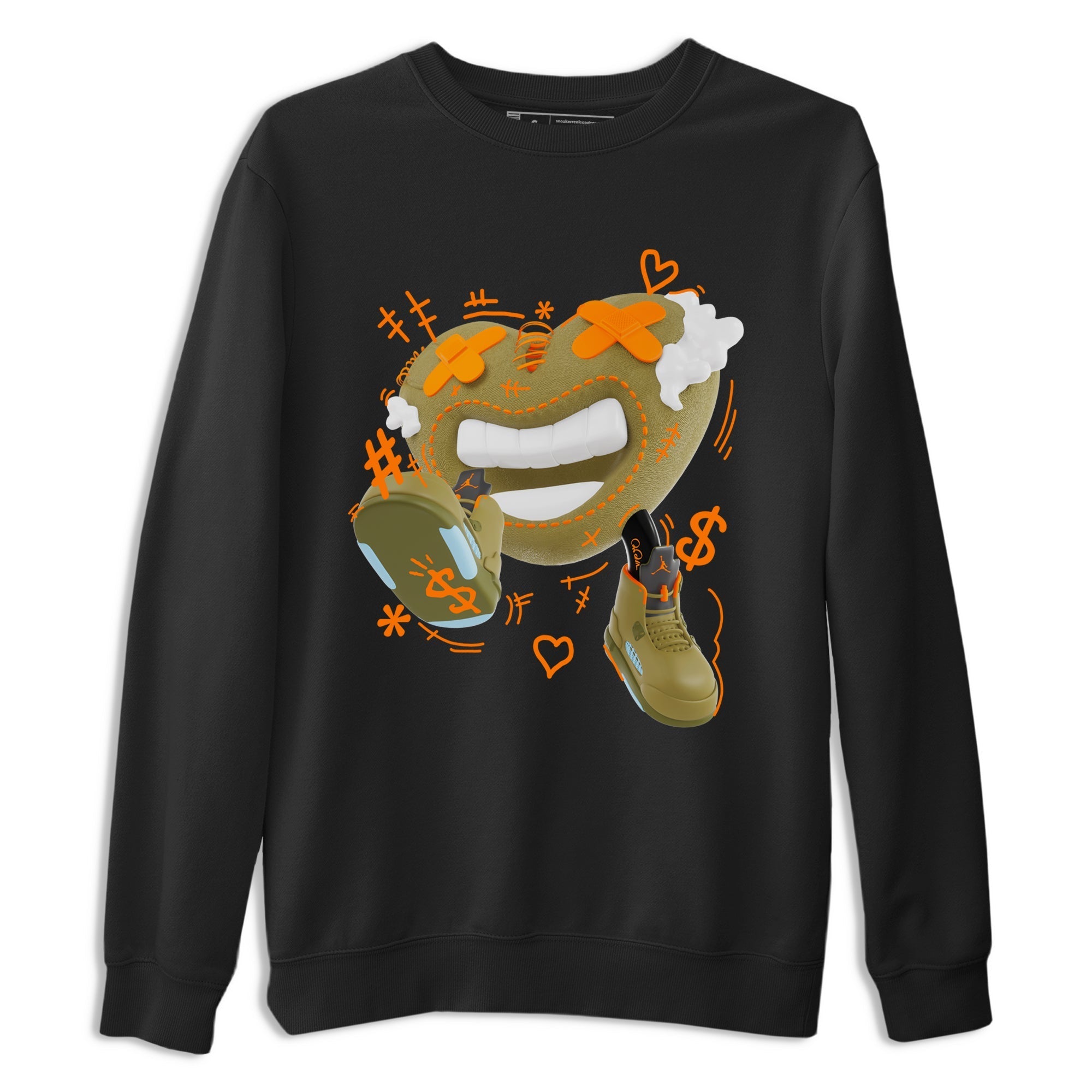 Walk In Love snkmatch Tees - Air Jordan 5 Olive