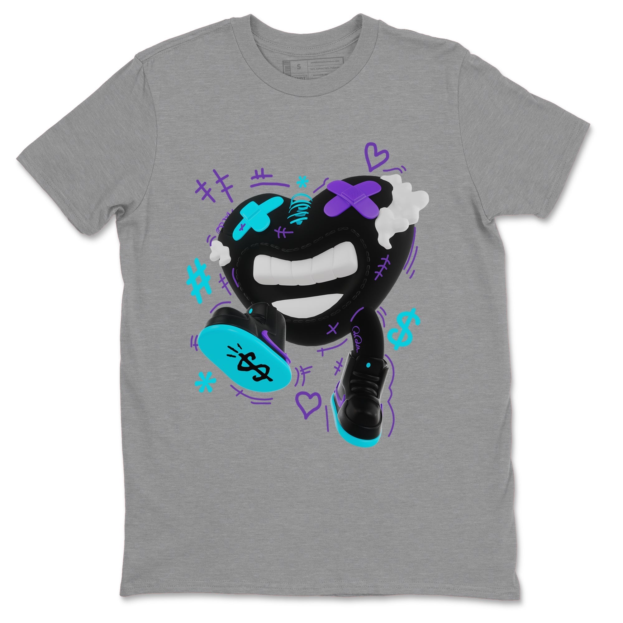 Walk In Love snkmatch Tee - Air Jordan 6 Aqua