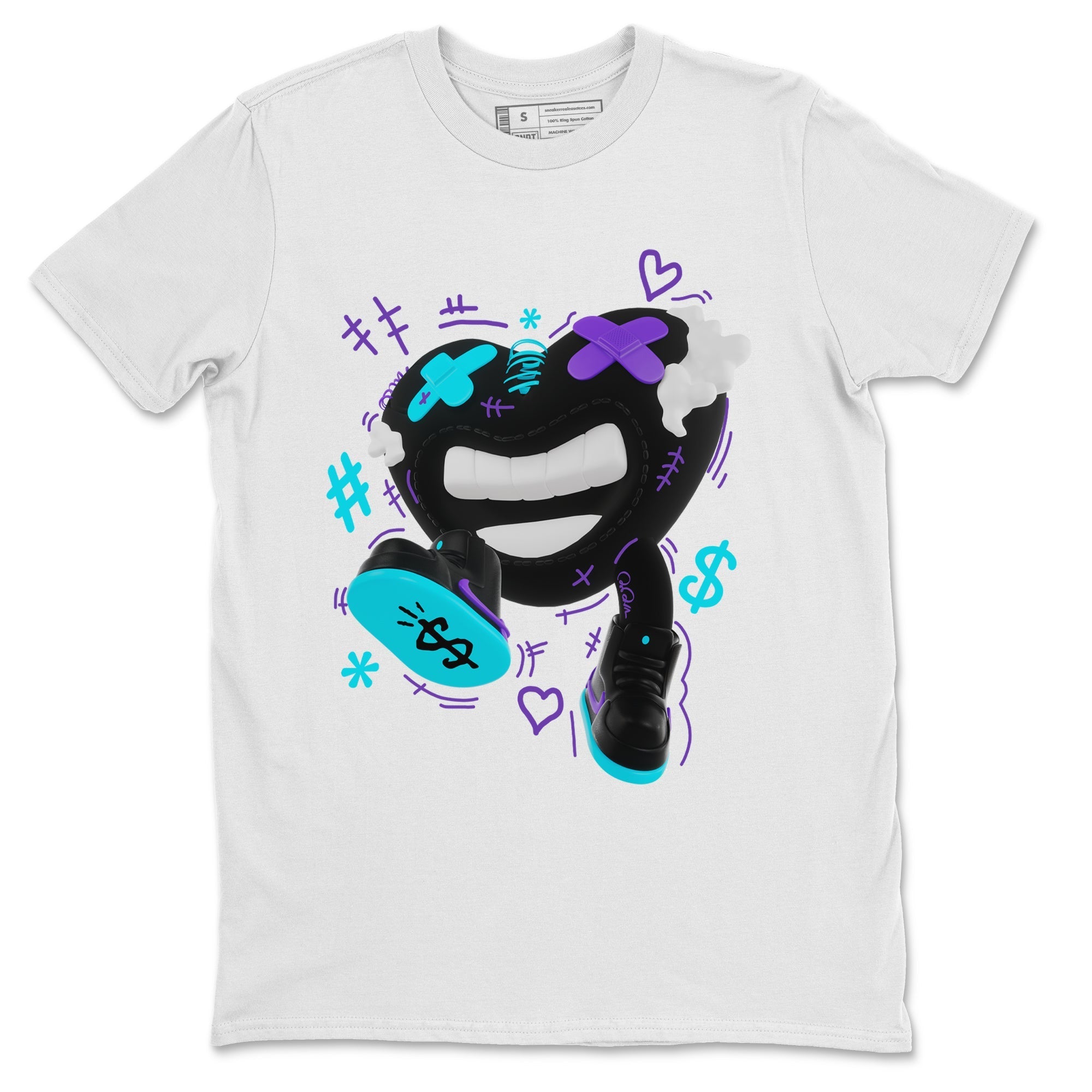 Walk In Love snkmatch Tee - Air Jordan 6 Aqua