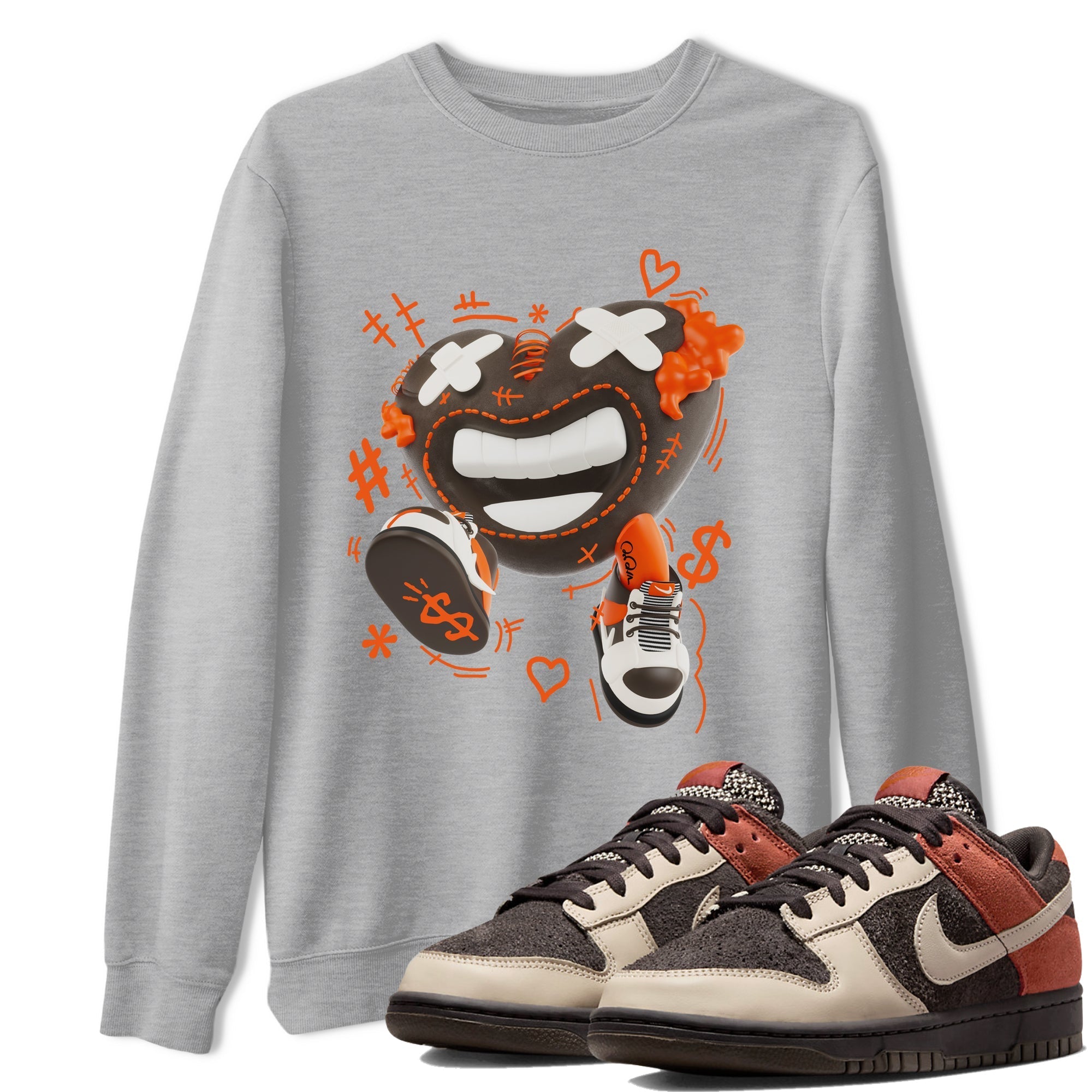 Walk In Love snkmatch Tee - Dunk Red Panda