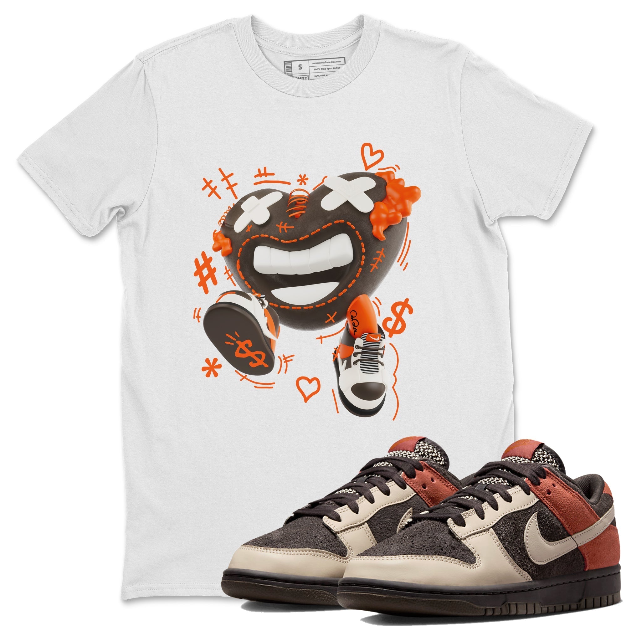 Walk In Love snkmatch Tee - Dunk Red Panda