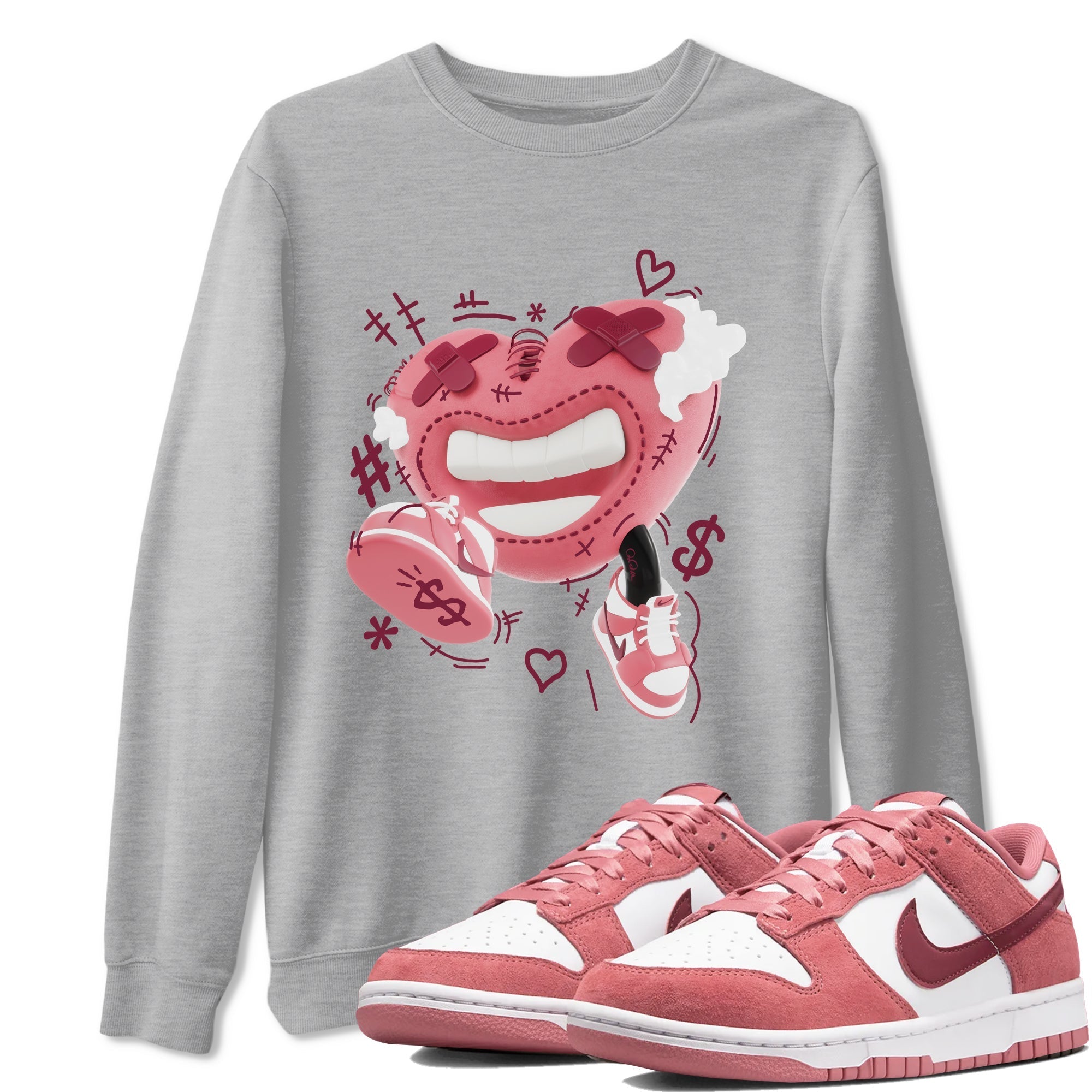 Walk In Love snkmatch Tee - Dunk Valentines Day 2024