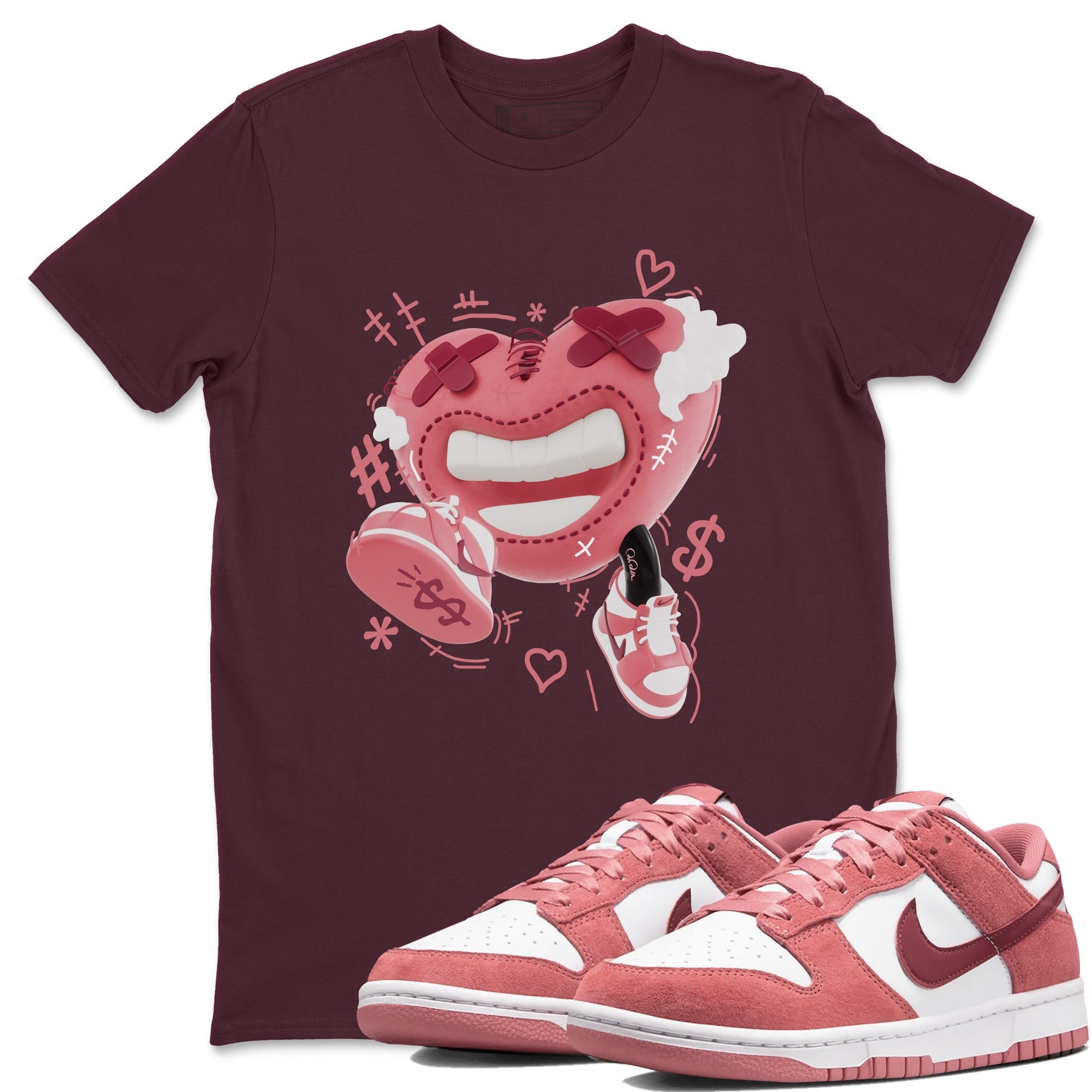 Walk In Love snkmatch Tee - Dunk Valentines Day 2024