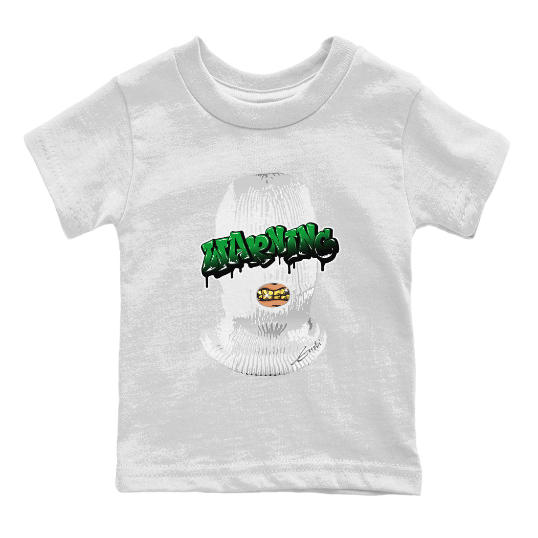 Warning Kids Tops - Air Jordan 1 Celtics