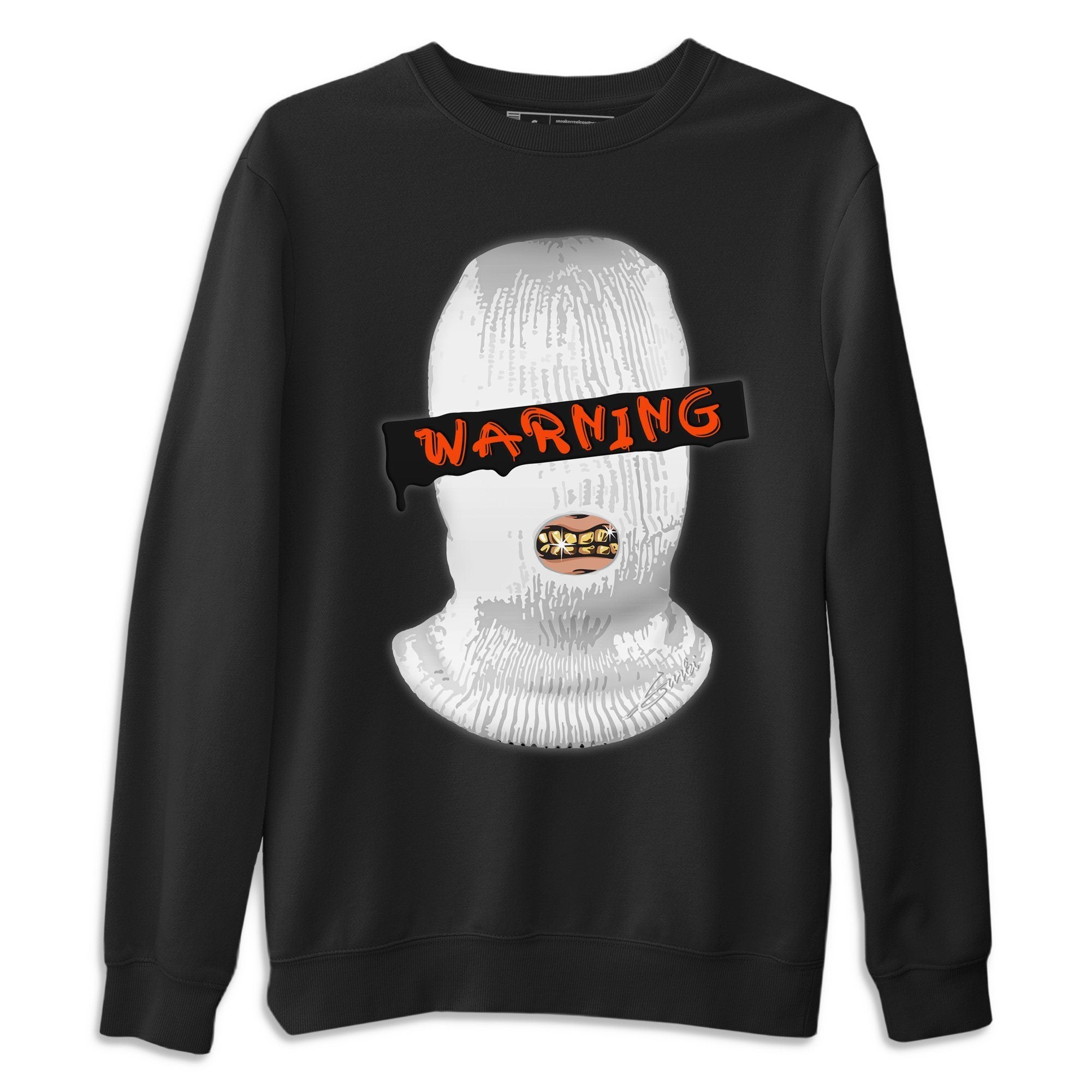 Warning Unisex Tops - Air Jordan 1 Electro Orange