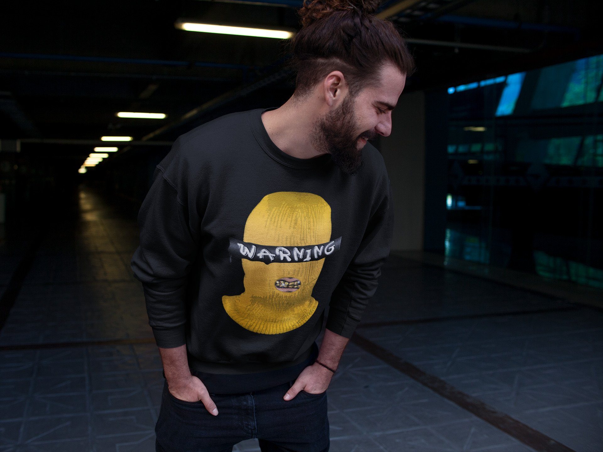 Warning Unisex Tops - Air Jordan 1 Pollen