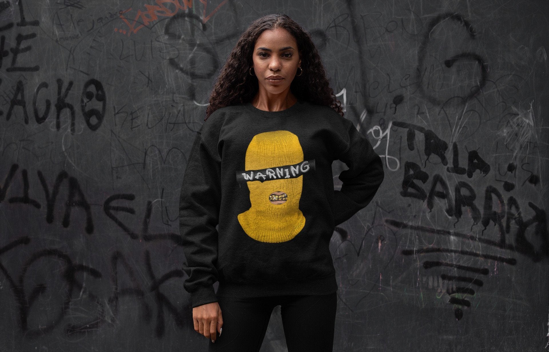 Warning Unisex Tops - Air Jordan 1 Pollen
