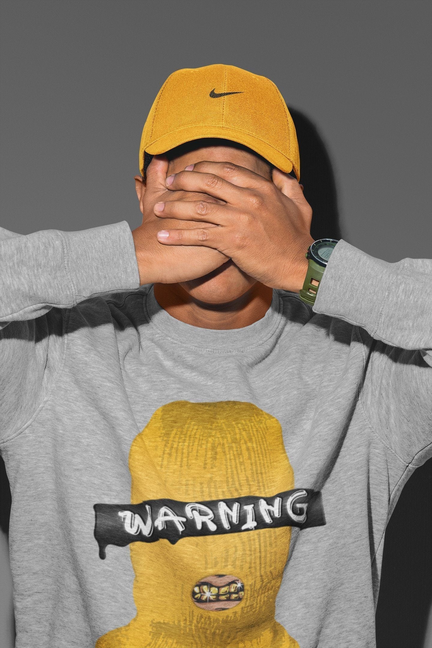 Warning Unisex Tops - Air Jordan 1 Pollen
