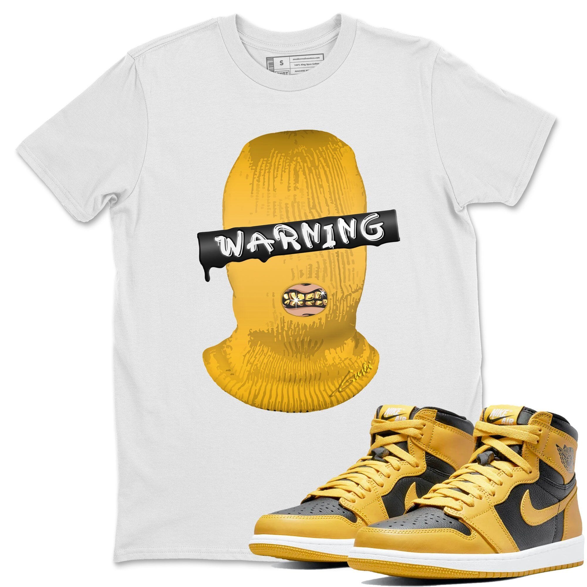 Warning Unisex Tops - Air Jordan 1 Pollen