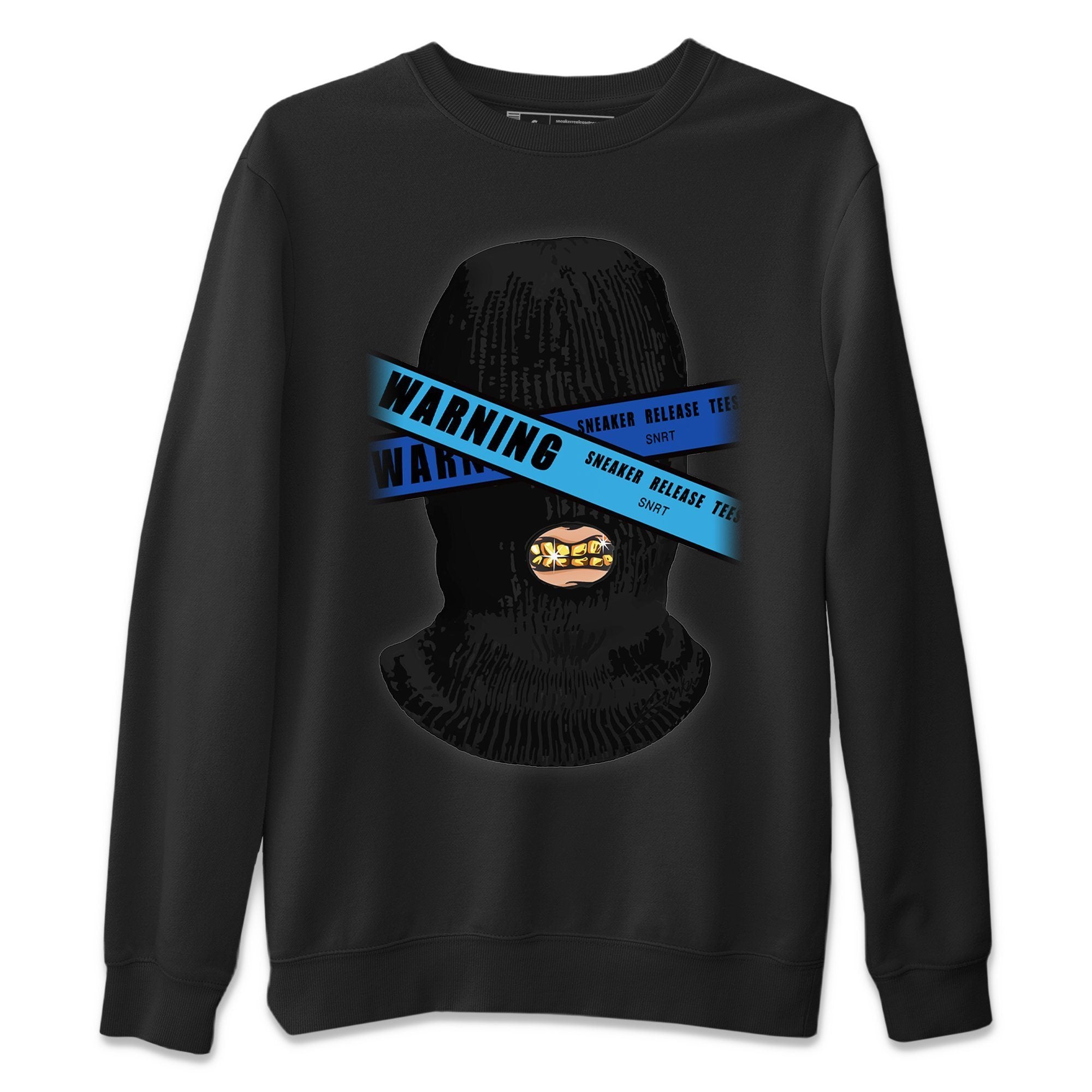 Warning Unisex Tops - Air Jordan 2 OFF-WHITE Black Blue