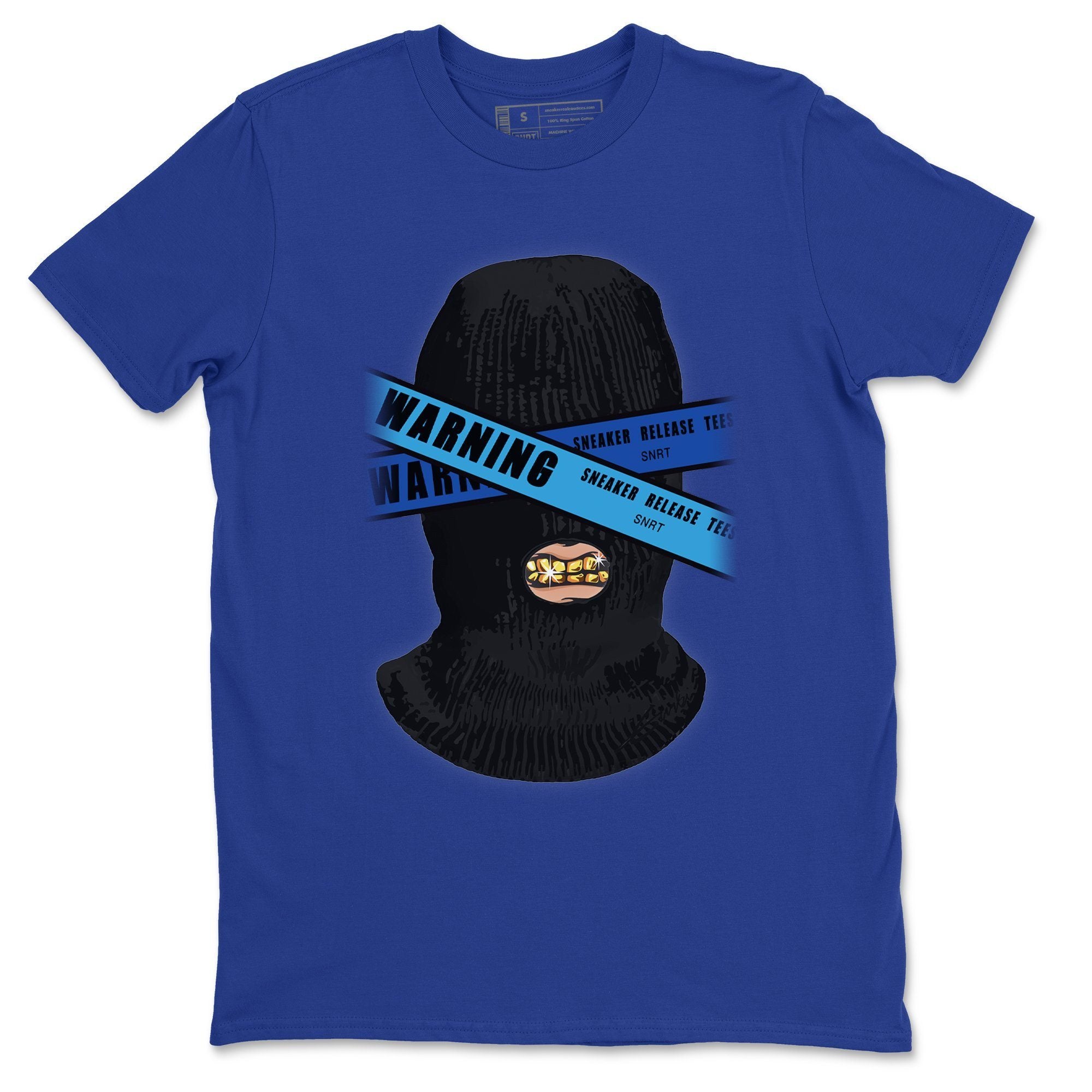Warning Unisex Tops - Air Jordan 2 OFF-WHITE Black Blue