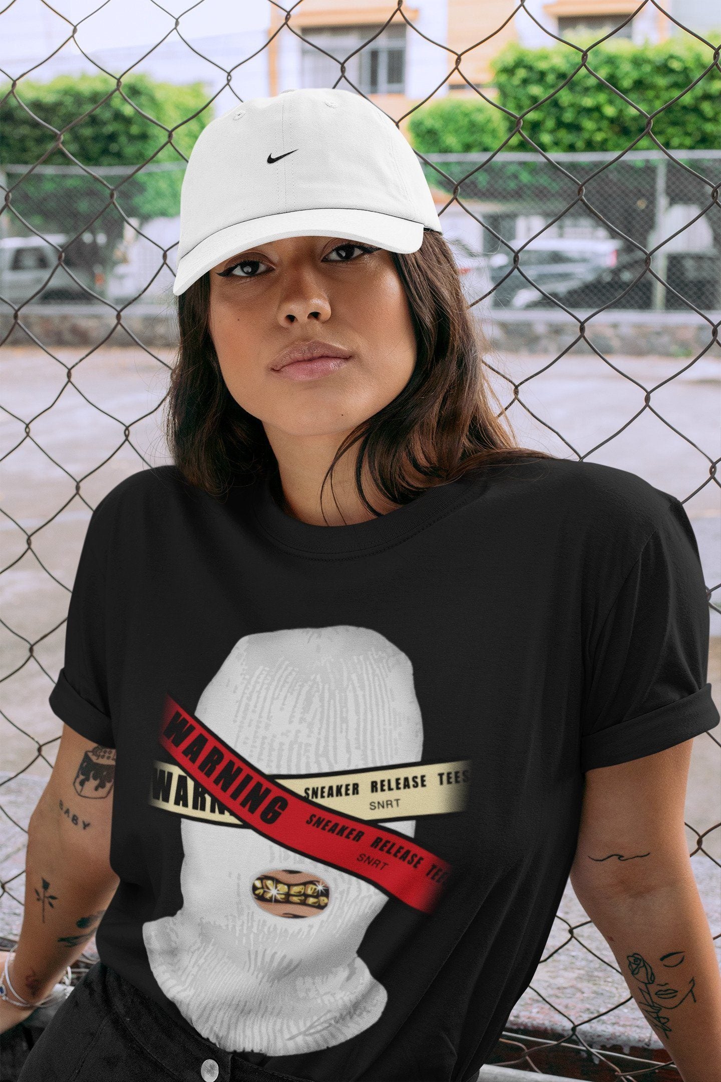 Warning Unisex Tops - Air Jordan 2 OFF-WHITE Varsity Red