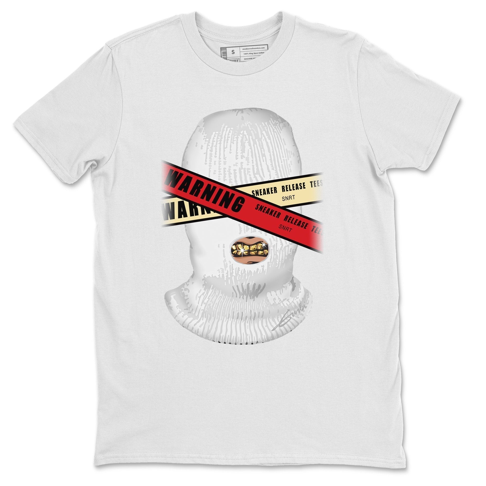 Warning Unisex Tops - Air Jordan 2 OFF-WHITE Varsity Red