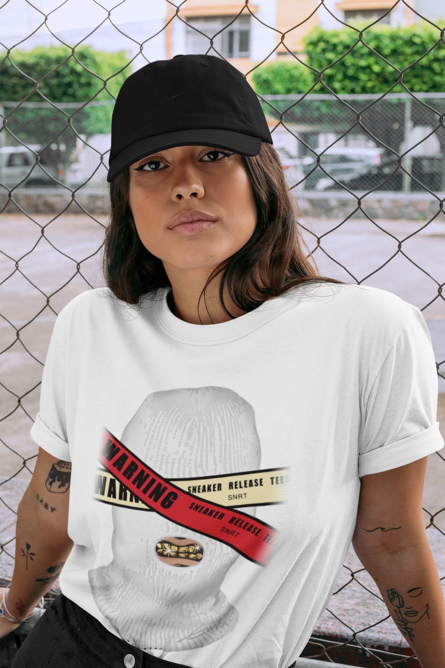 Warning Unisex Tops - Air Jordan 2 OFF-WHITE Varsity Red