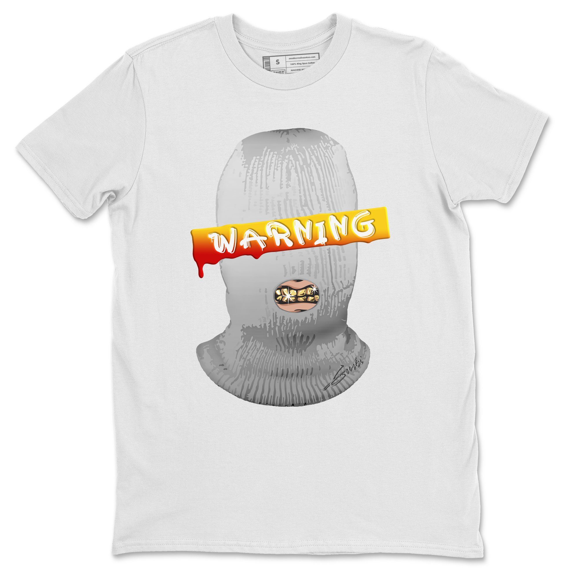 Warning Unisex Tops - Air Jordan 3 Cool Grey