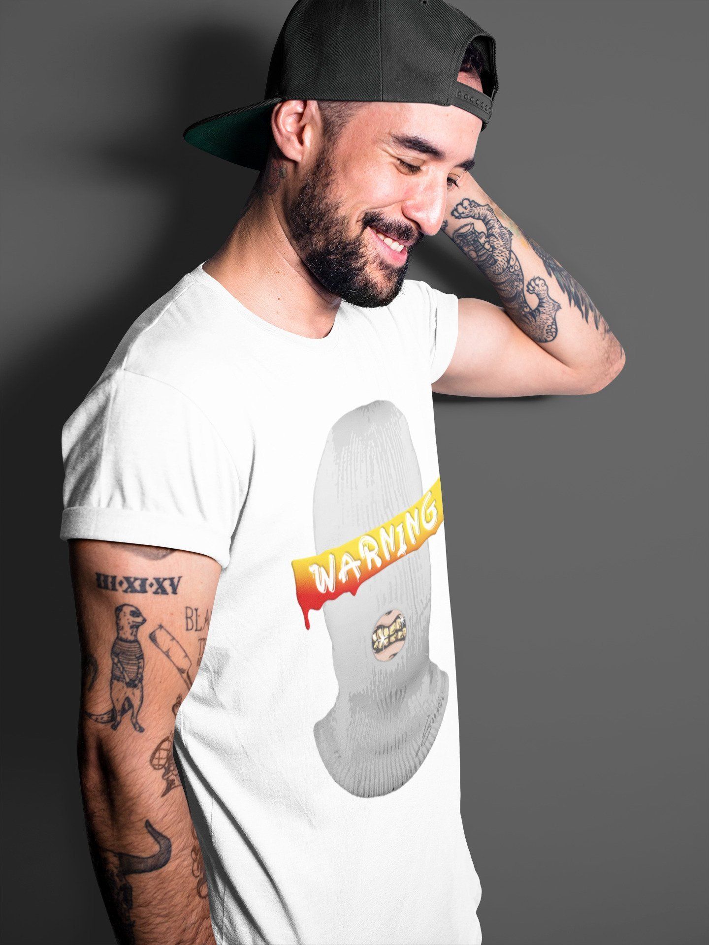 Warning Unisex Tops - Air Jordan 3 Cool Grey