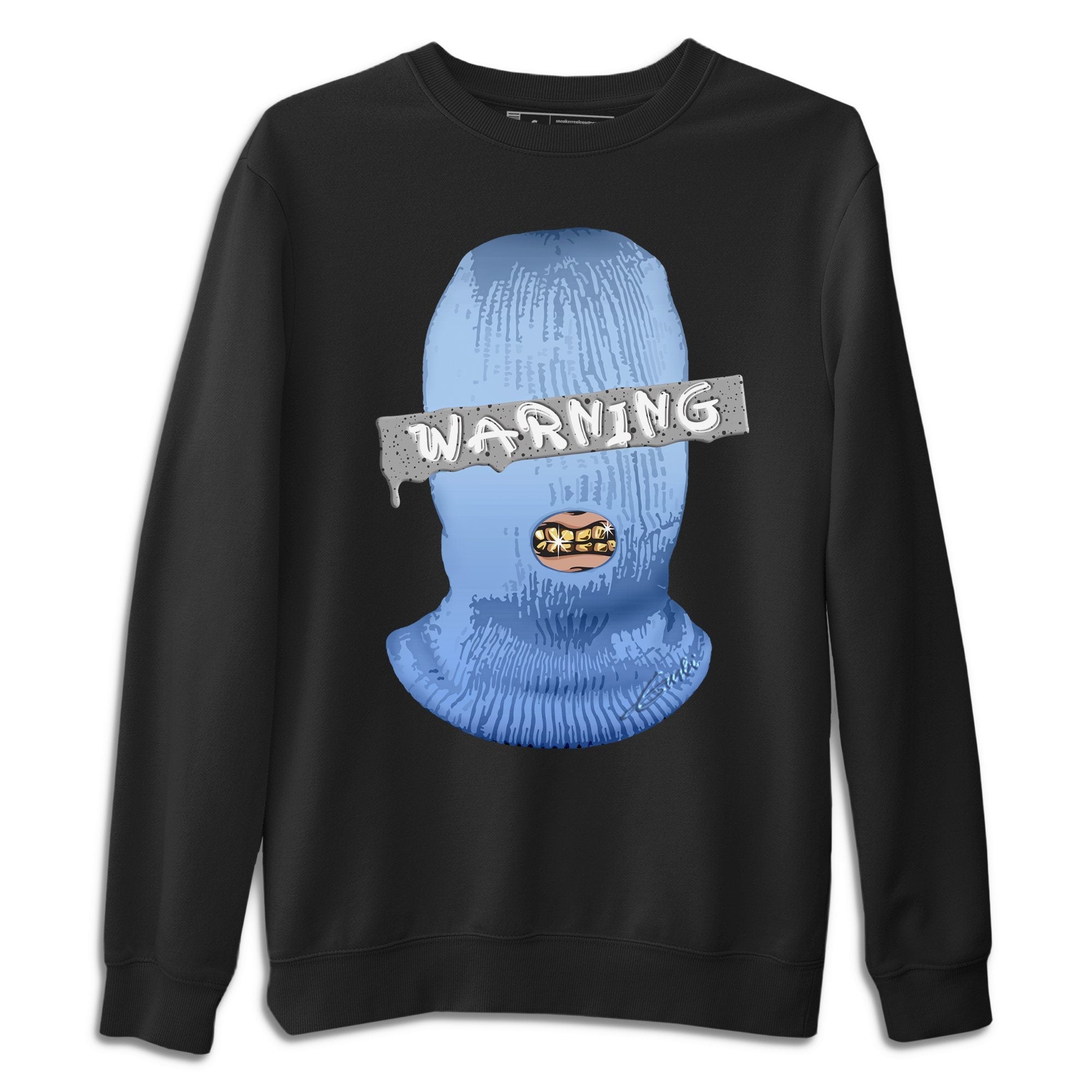 Warning Unisex Tops - Air Jordan 4 University Blue
