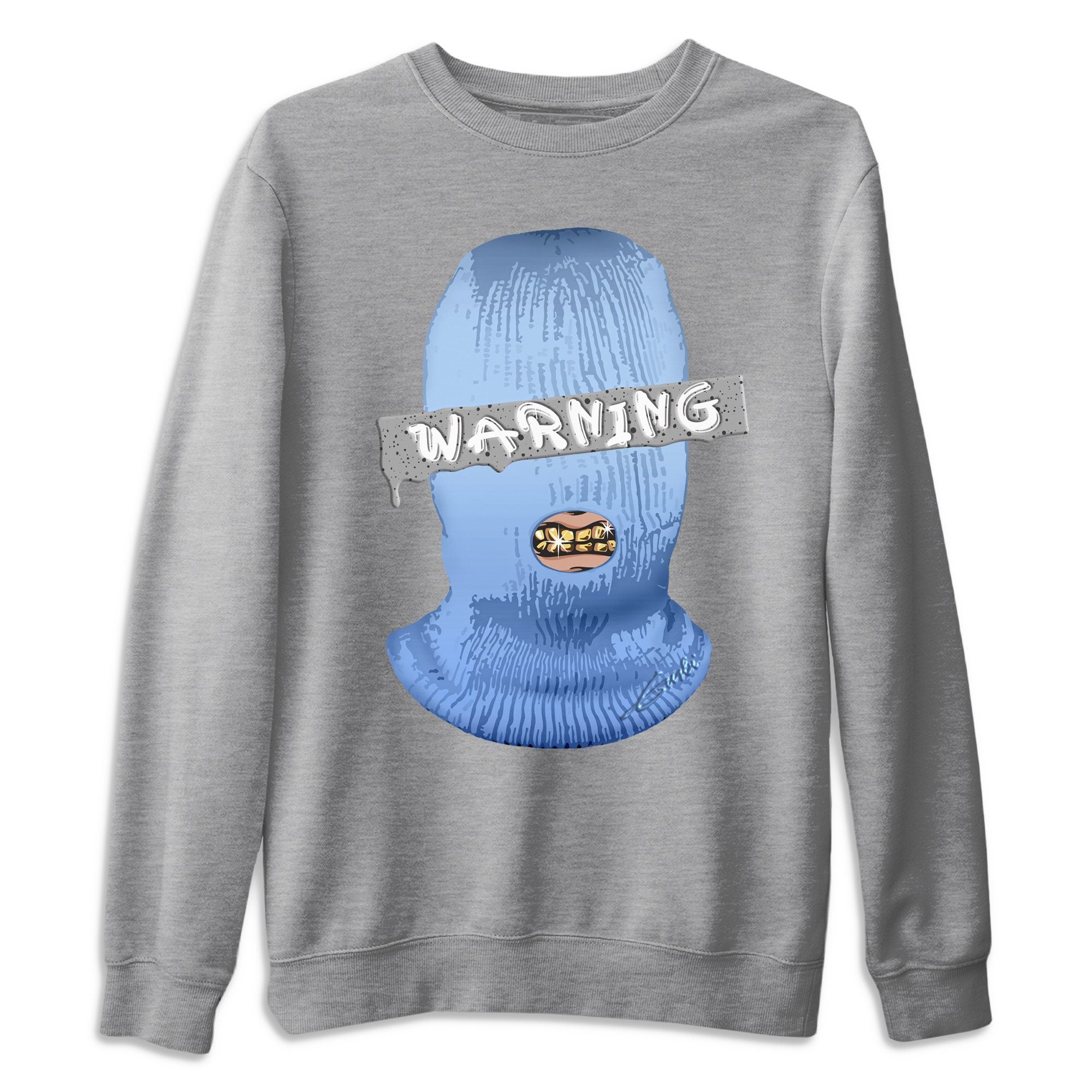 Warning Unisex Tops - Air Jordan 4 University Blue