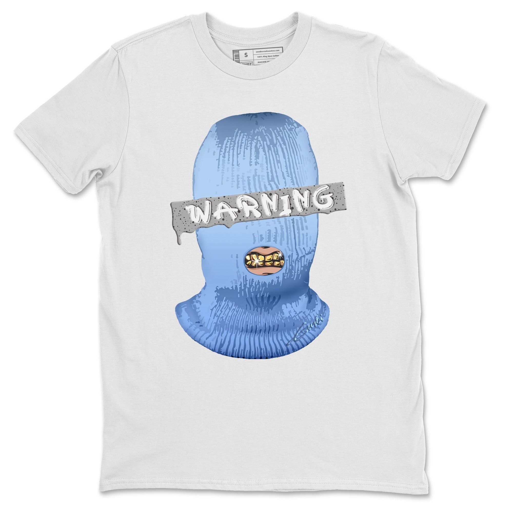 Warning Unisex Tops - Air Jordan 4 University Blue