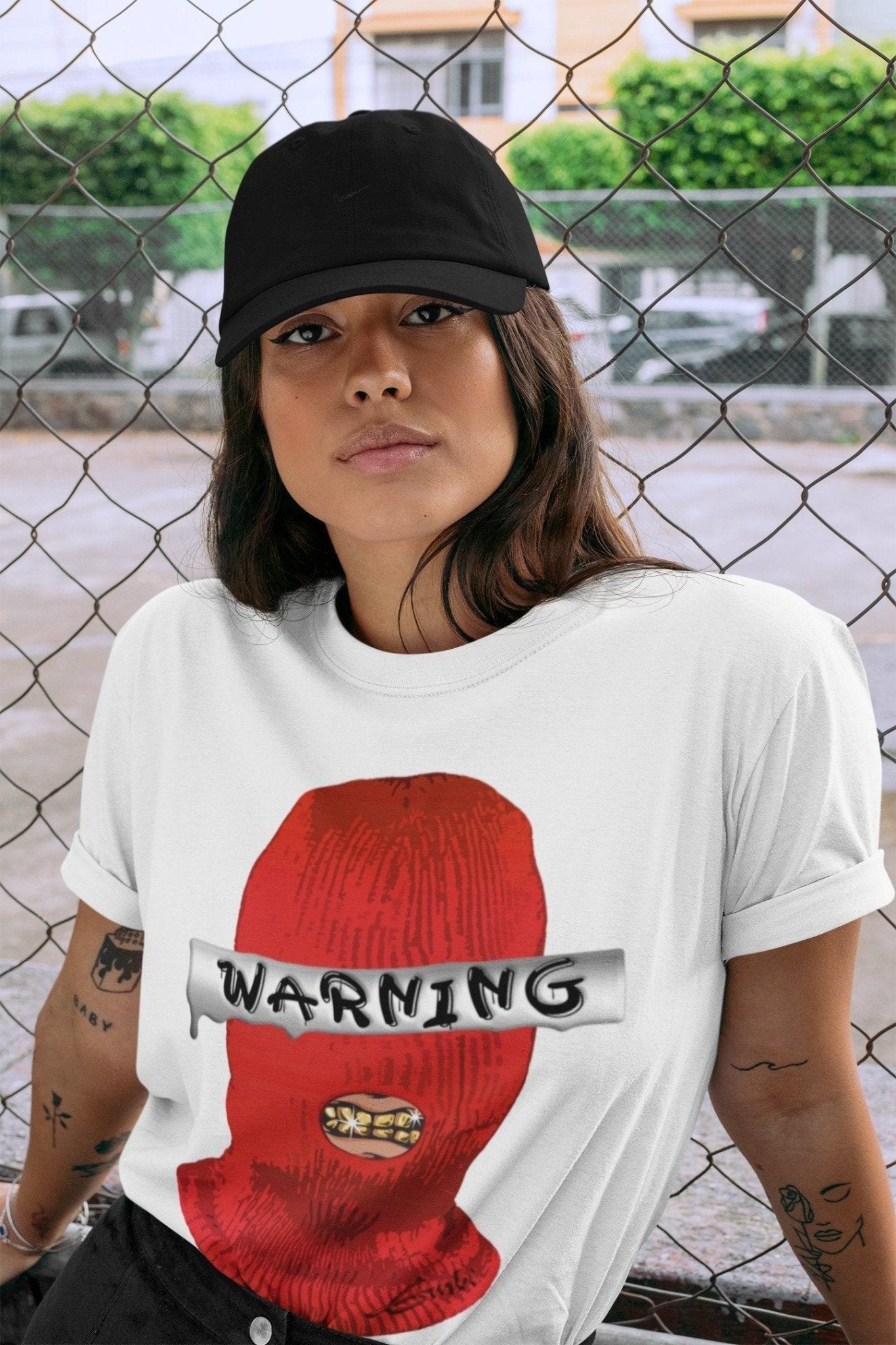 Warning Unisex Tops - Air Jordan 5 Raging Bull