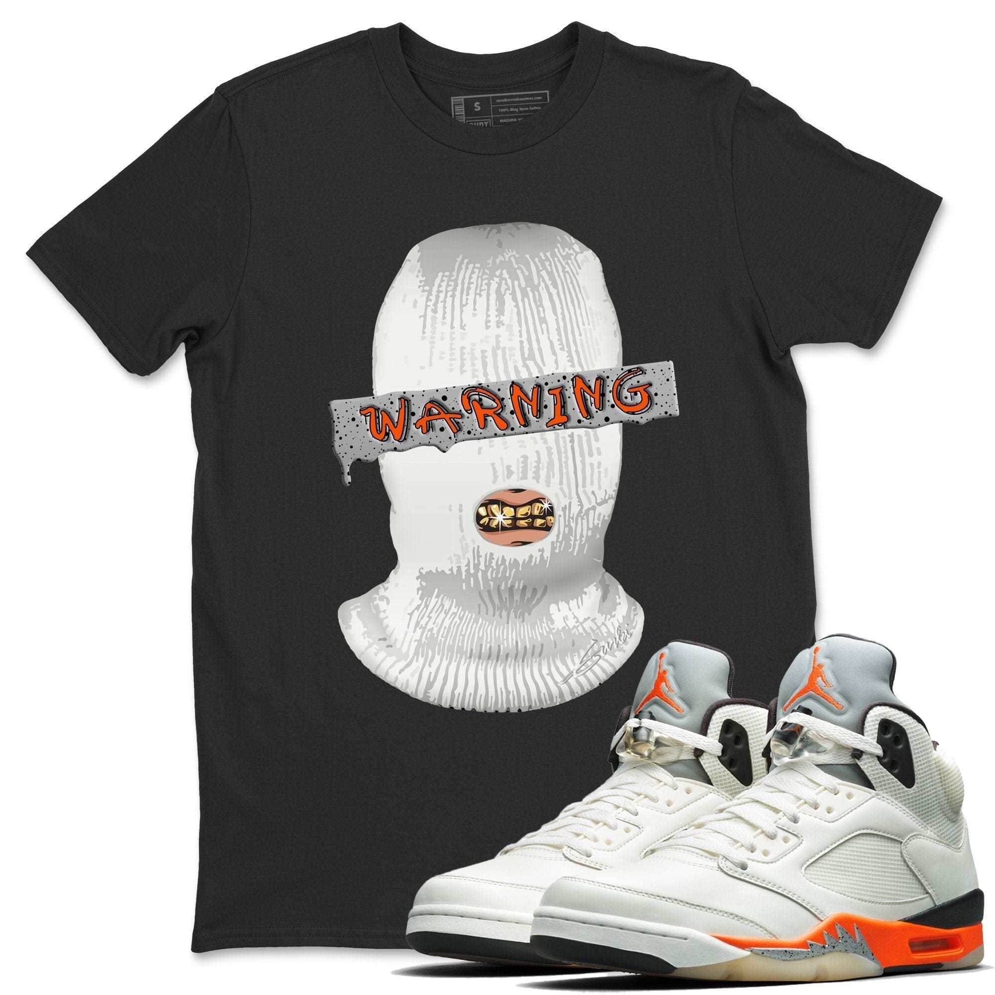 Warning Unisex Tops - Air Jordan 5 Shattered Backboard