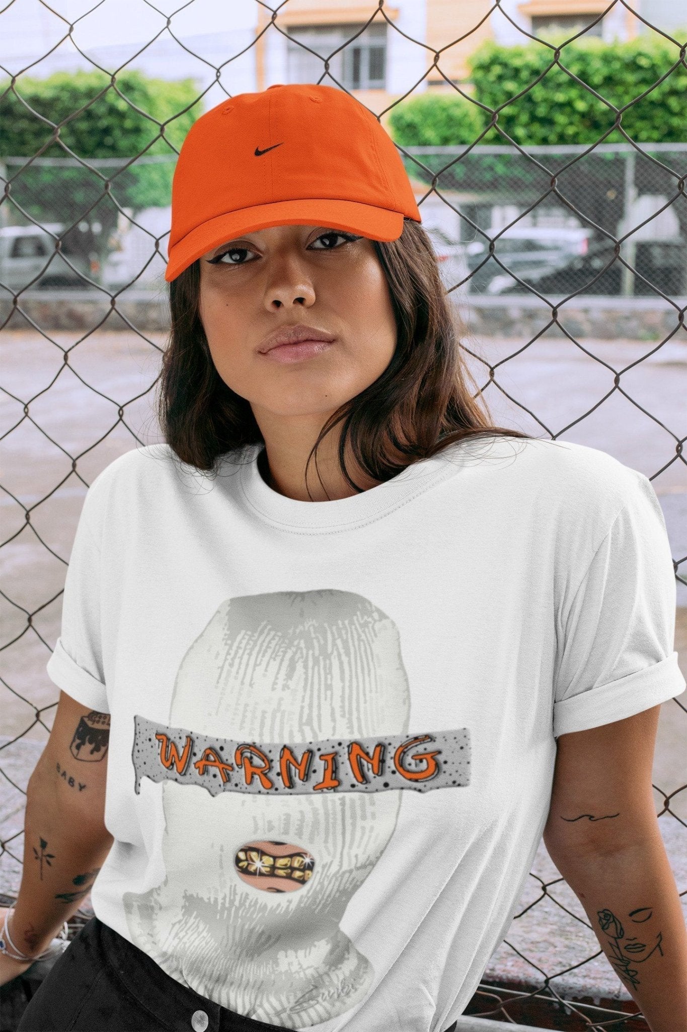 Warning Unisex Tops - Air Jordan 5 Shattered Backboard