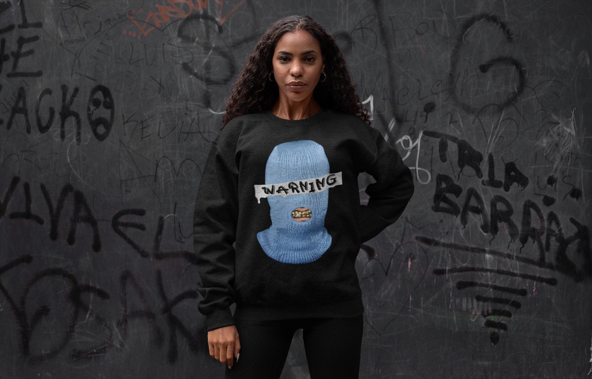 Warning Unisex Tops - Air Jordan 1 University Blue