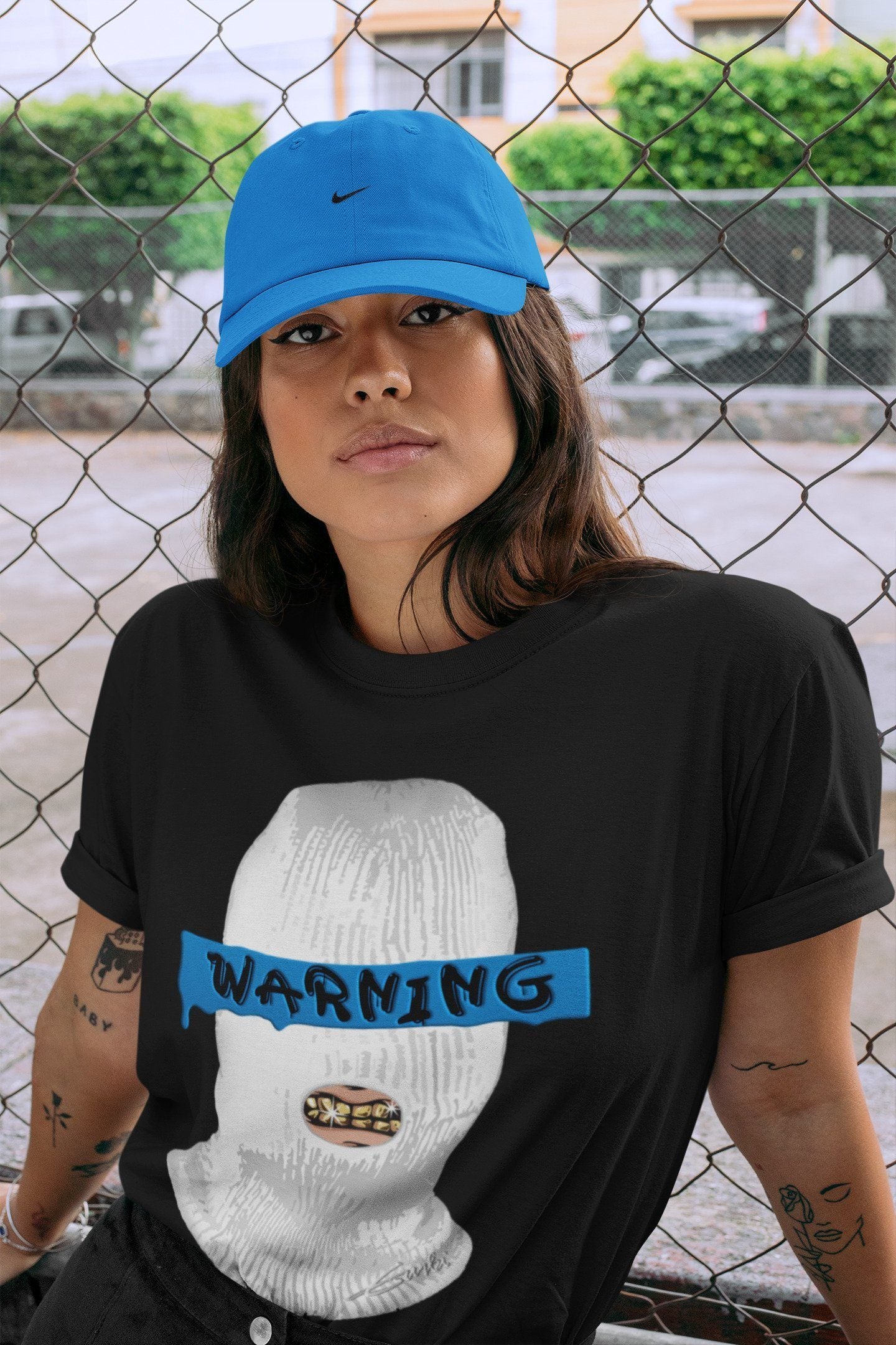 Warning Unisex Tops - Air Jordan 1 Travis Scott Fragment