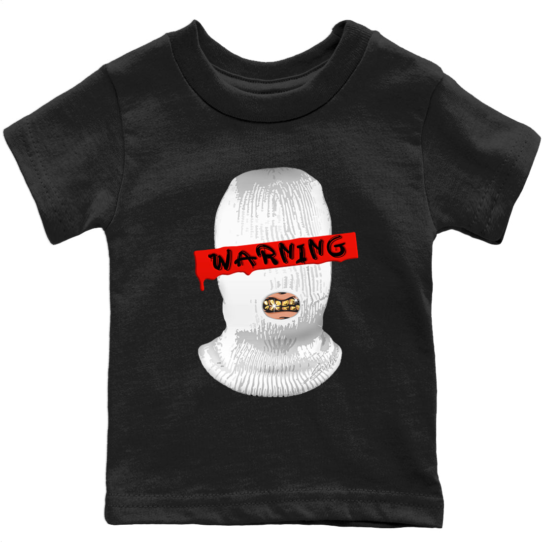 Warning Kids Tops - Air Jordan 1 Heritage