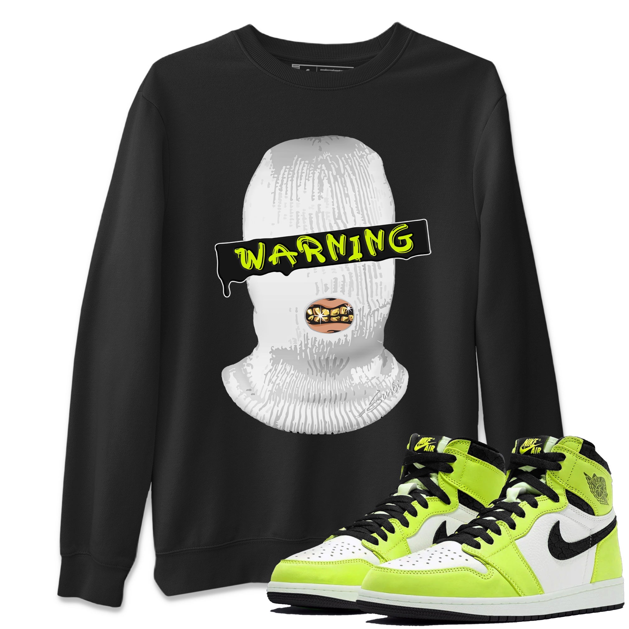 Warning Unisex Tops - Air Jordan 1 Visionaire