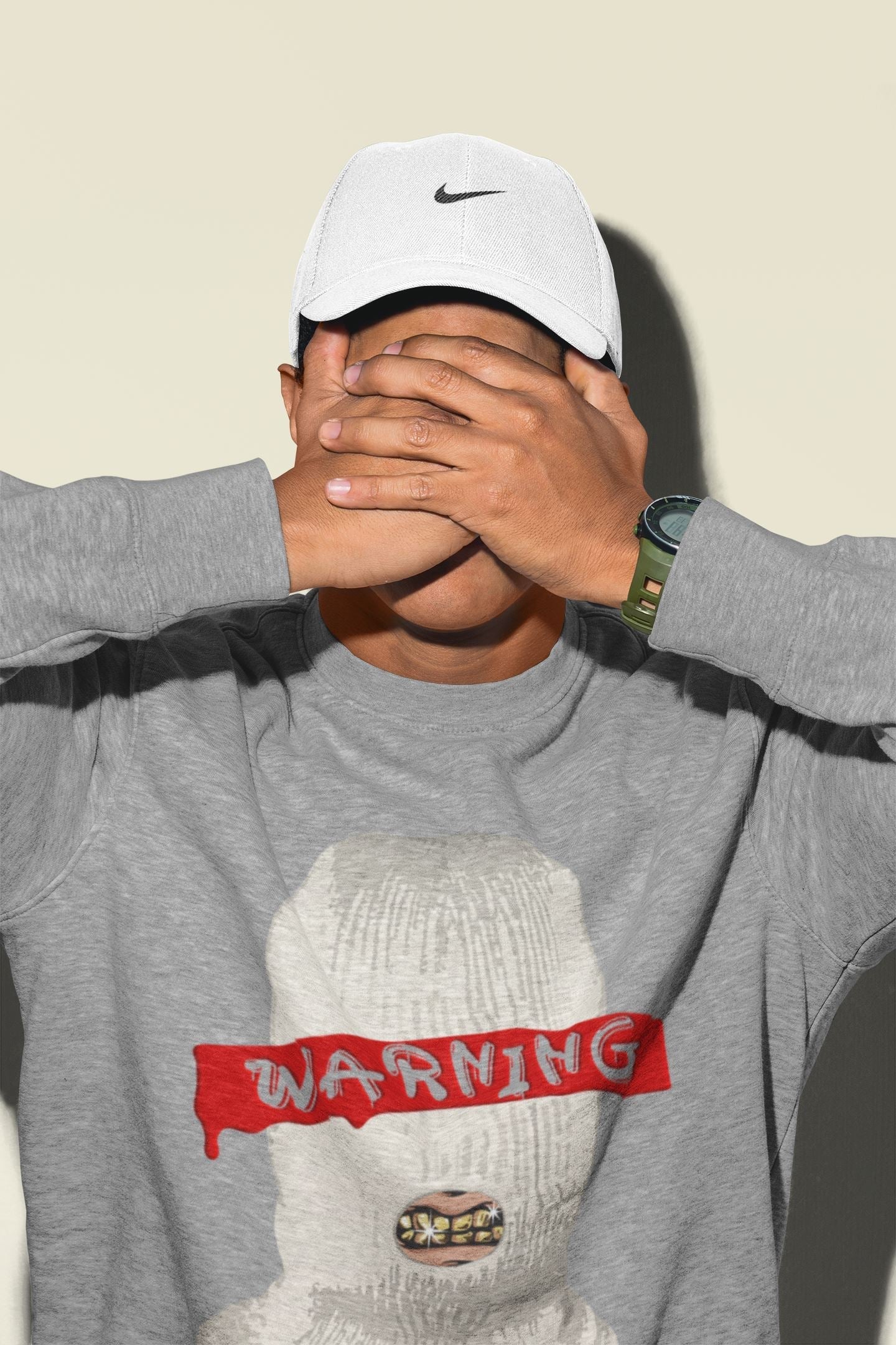Warning Unisex Tops - Air Jordan 3 Muslin