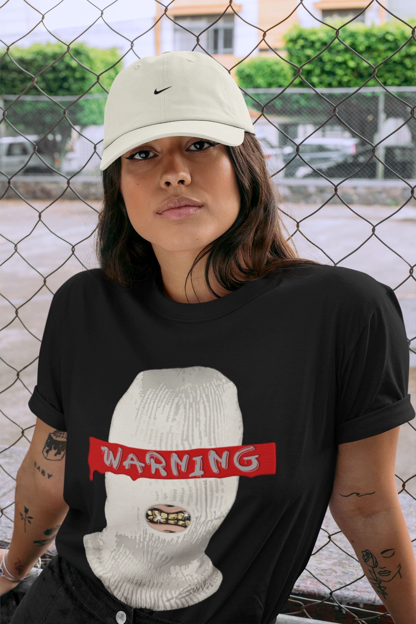 Warning Unisex Tops - Air Jordan 3 Muslin