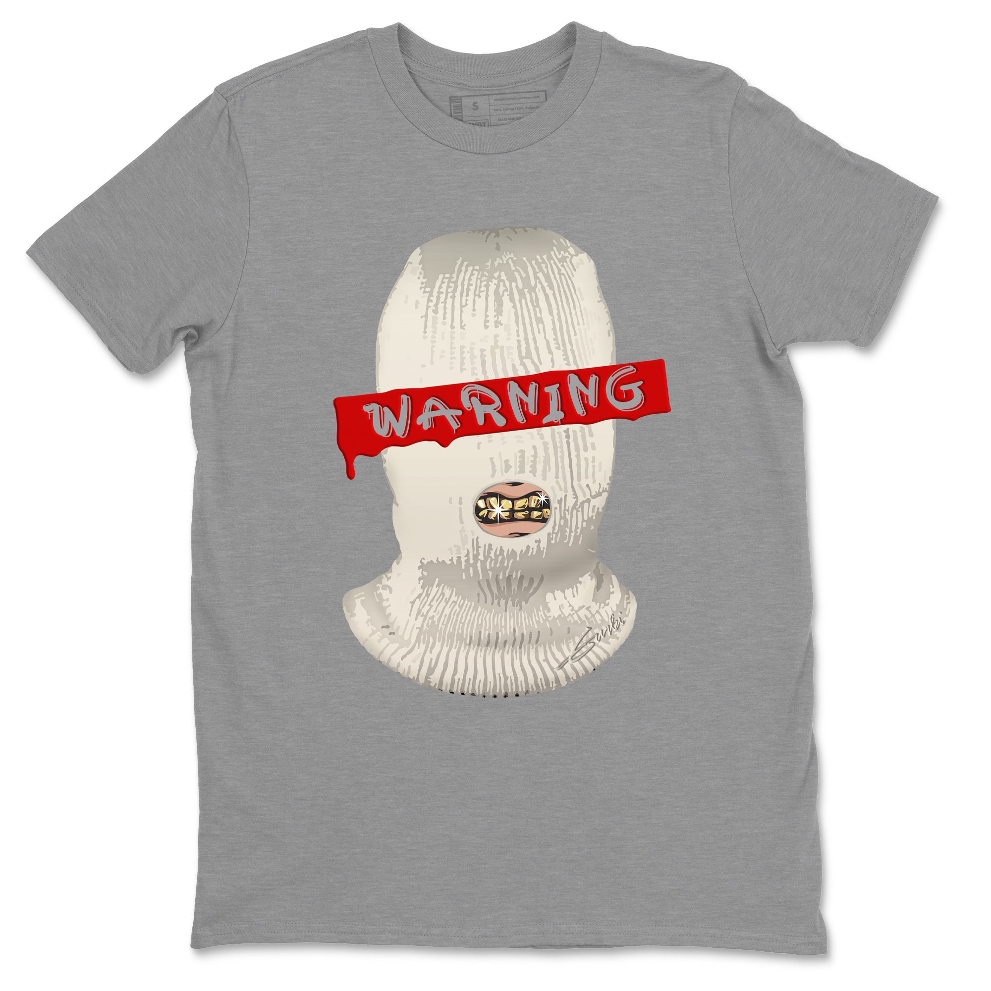 Warning Unisex Tops - Air Jordan 3 Muslin