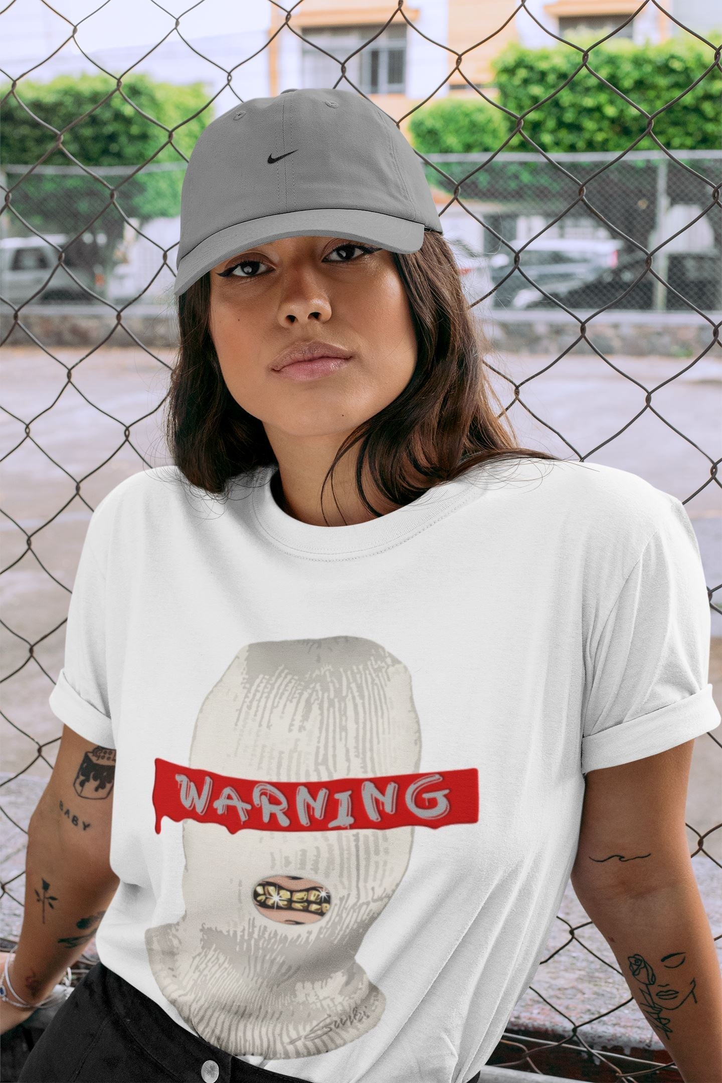 Warning Unisex Tops - Air Jordan 3 Muslin