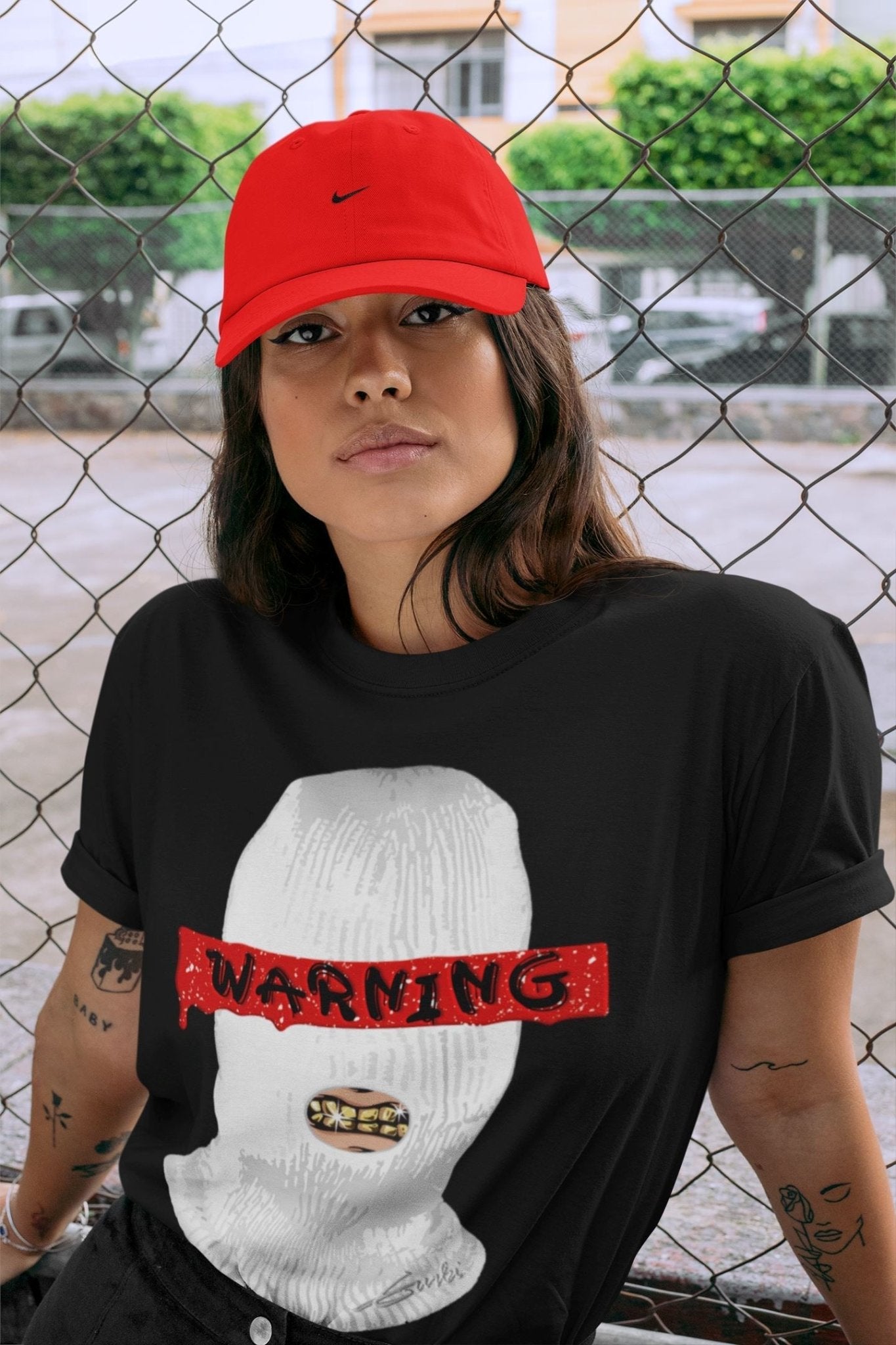 Warning Unisex Tops - Air Jordan 6 Red Velvet Cookies