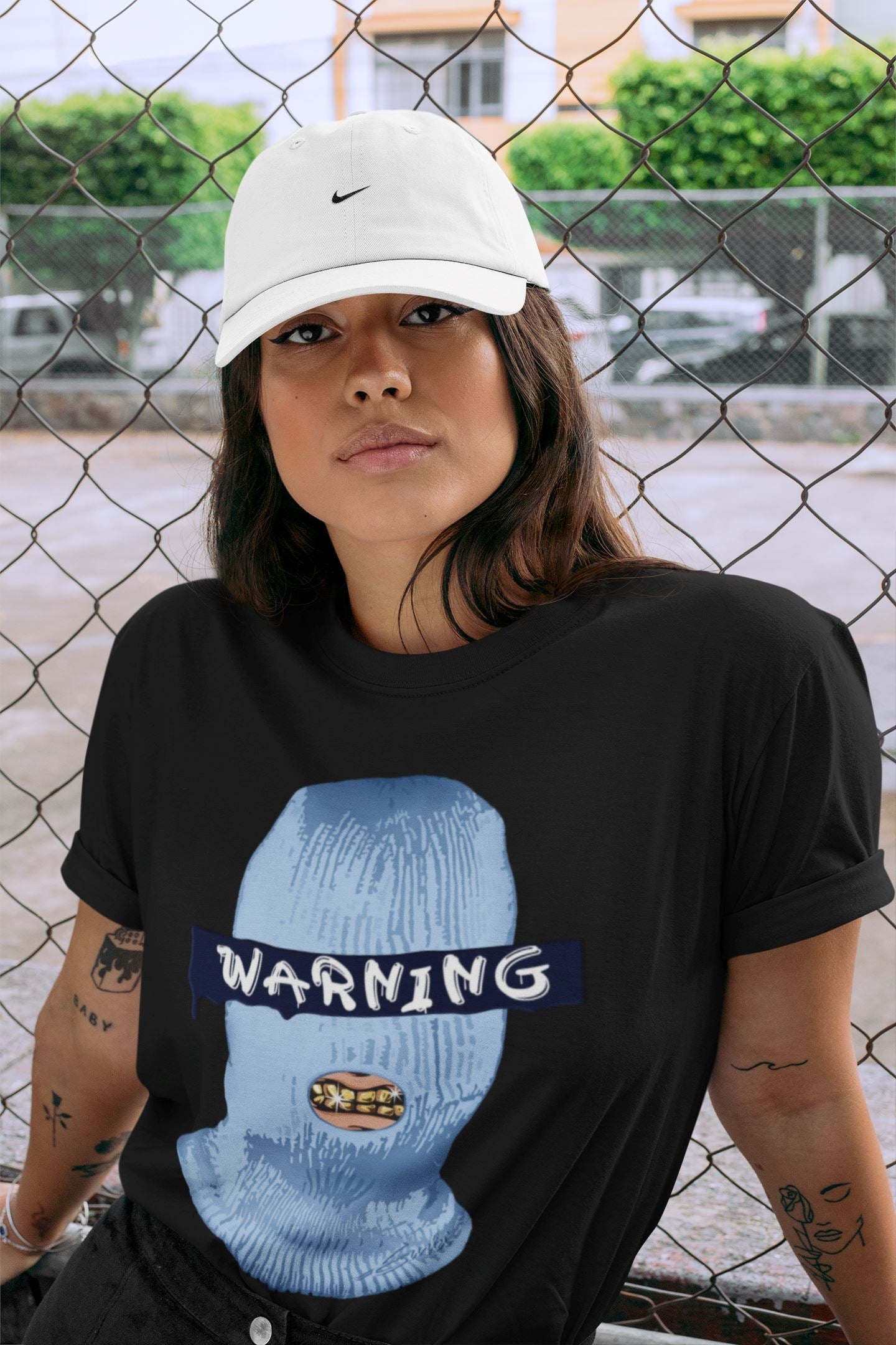 Warning Unisex Tops - Air Jordan 6 UNC