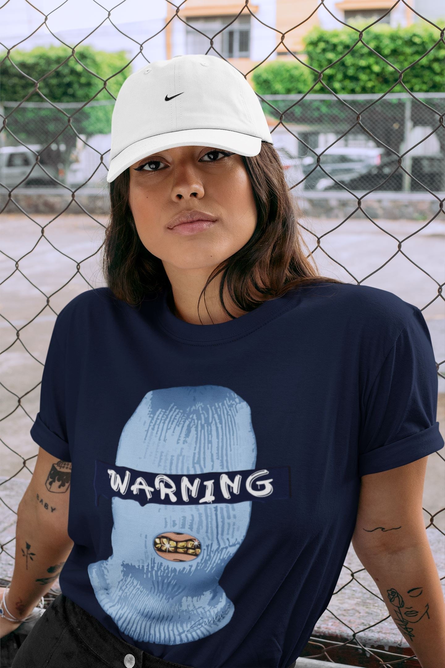 Warning Unisex Tops - Air Jordan 6 UNC