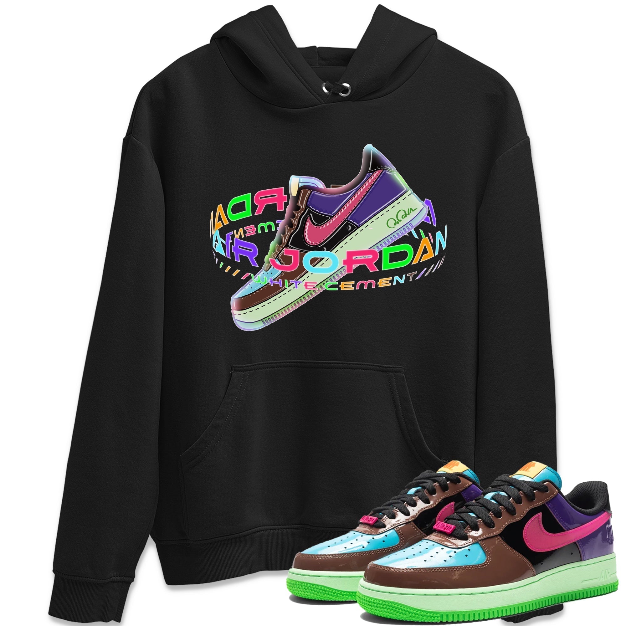 Warping Space Unisex Tops - Air Force 1 Undefeated Fauna Brown