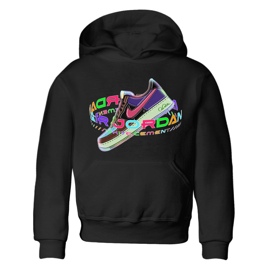 Warping Space Kids Tops - Air Force 1 Undefeated Fauna Brown