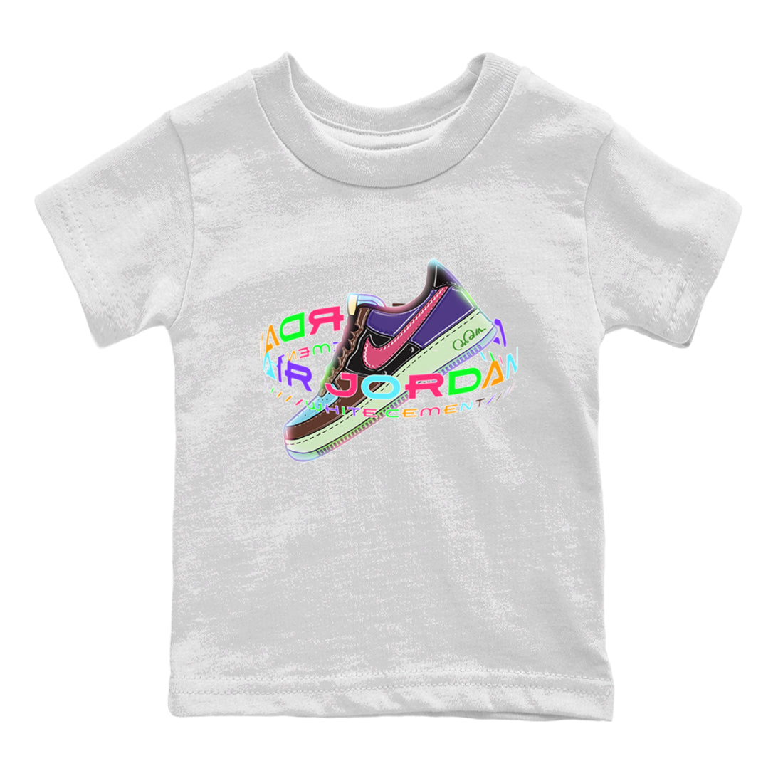 Warping Space Kids Tops - Air Force 1 Undefeated Fauna Brown