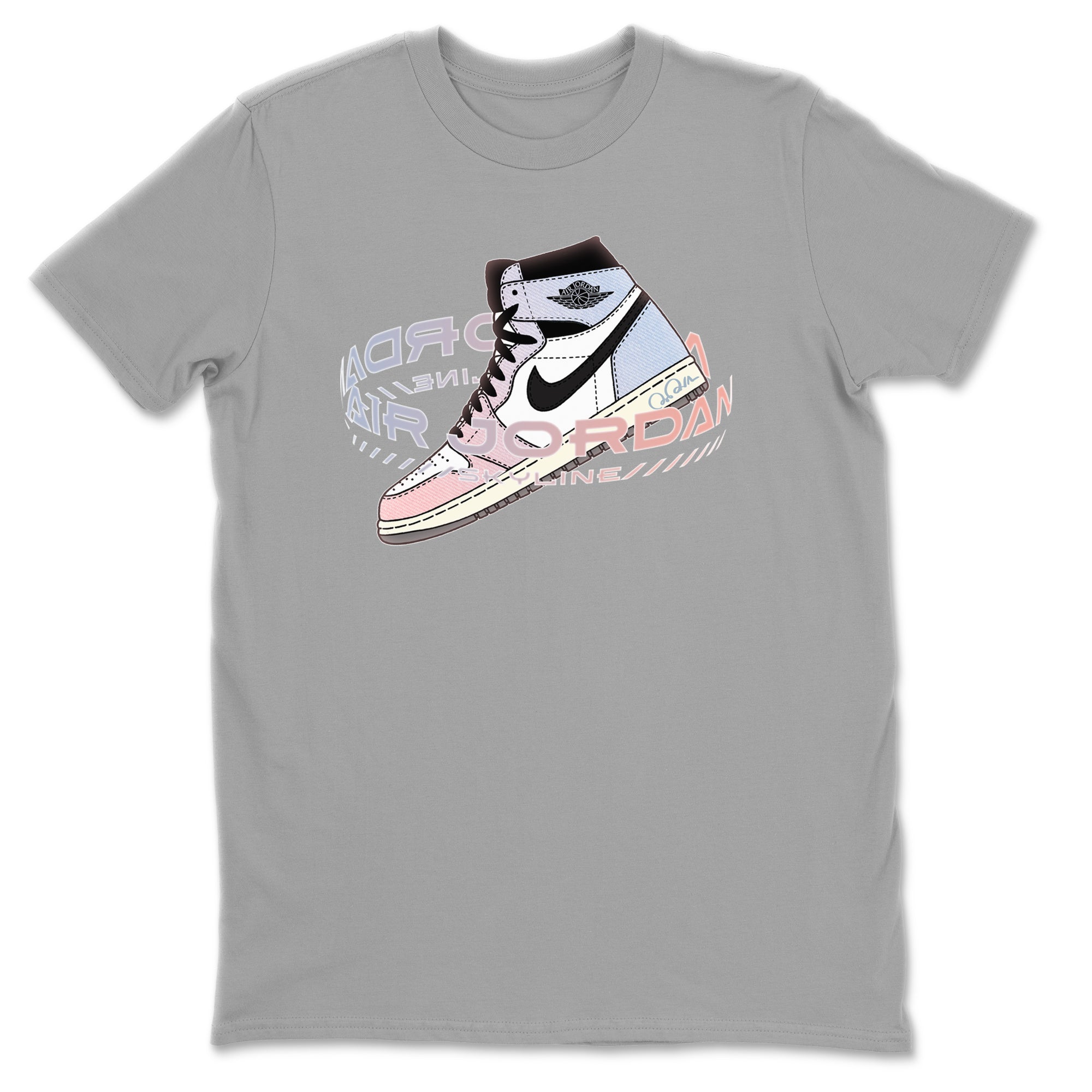 Warping Space Unisex Tops - Air Jordan 1 Skyline