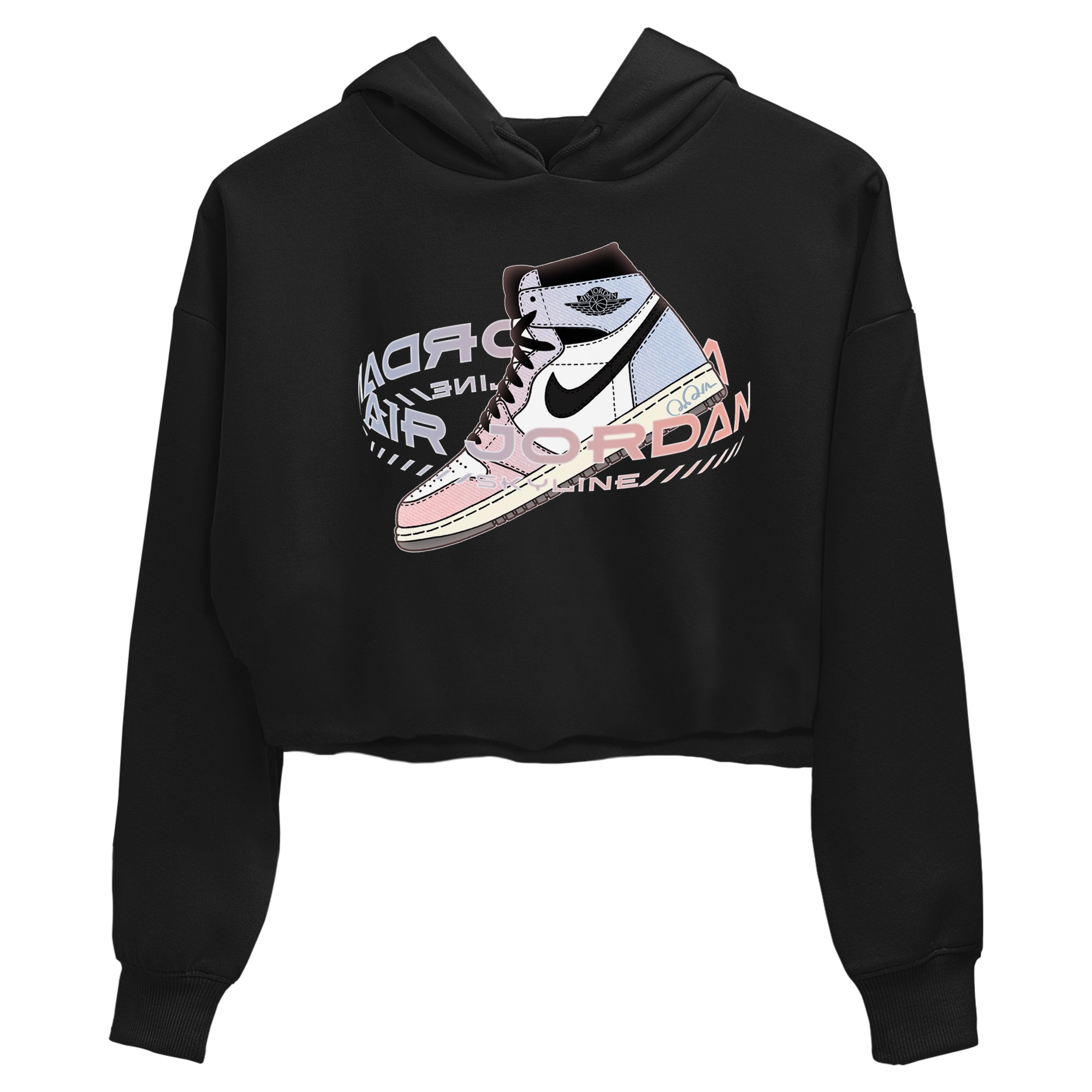 Warping Space Women's Tops - Air Jordan 1 Skyline