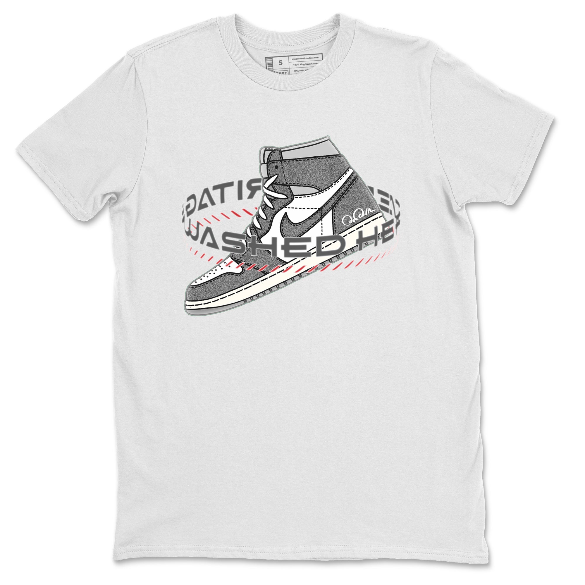 Warping Space Unisex Tops - Air Jordan 1 Washed Heritage