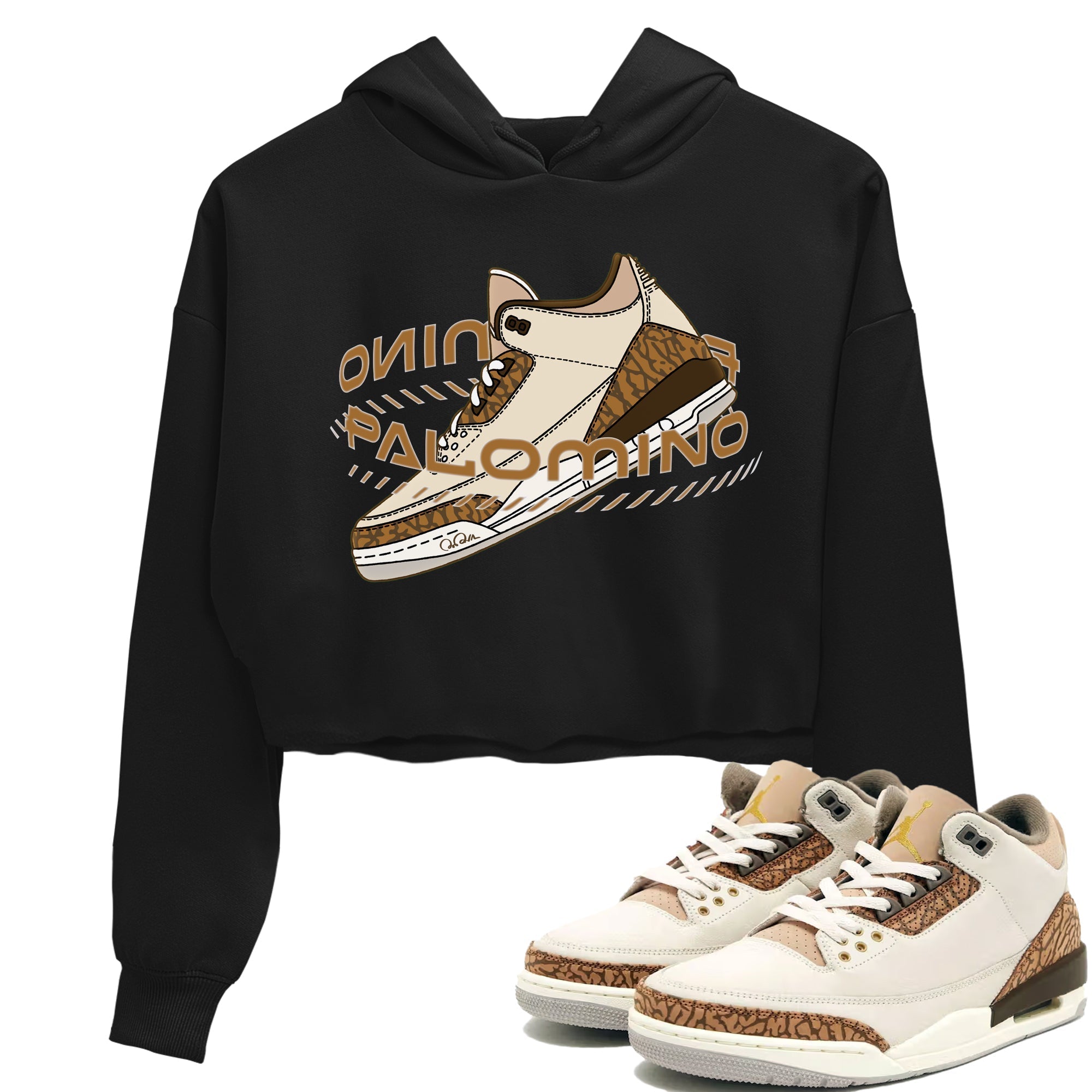 Warping Space Women's Tops - Air Jordan 3 Palomino