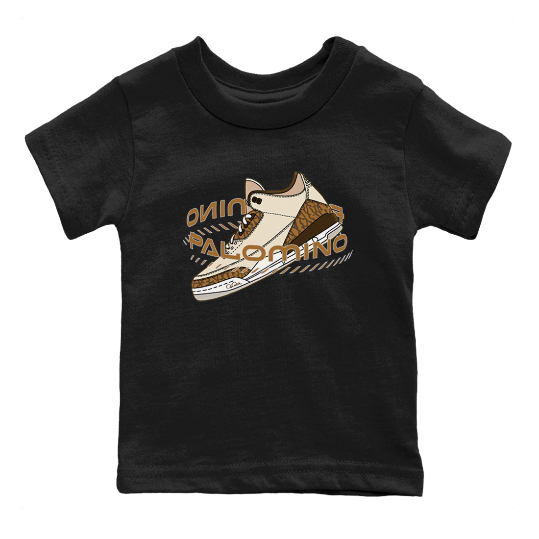 Warping Space Kids Tops - Air Jordan 3 Palomino