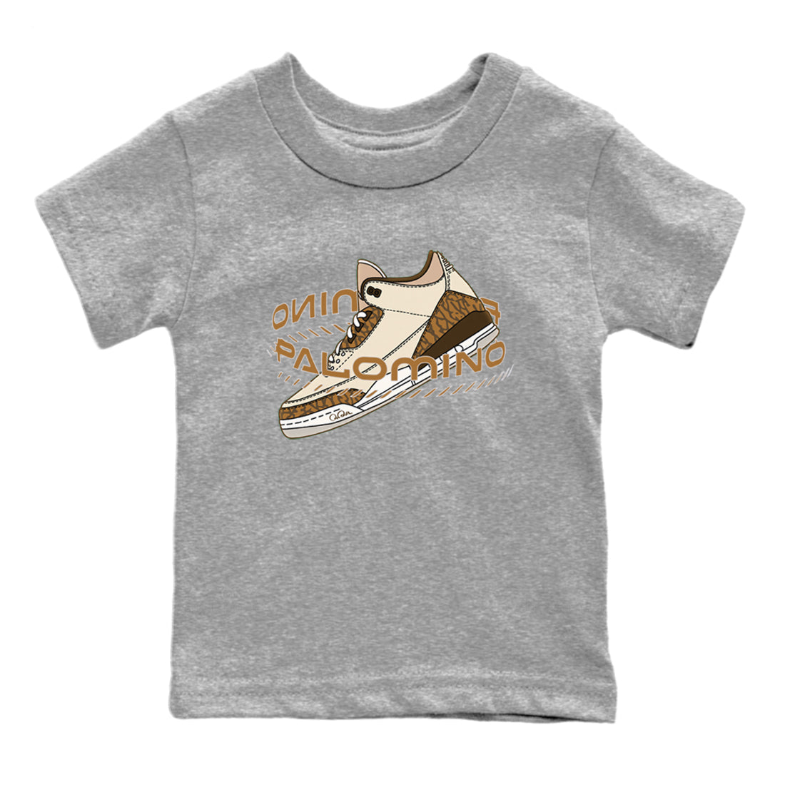 Warping Space Kids Tops - Air Jordan 3 Palomino
