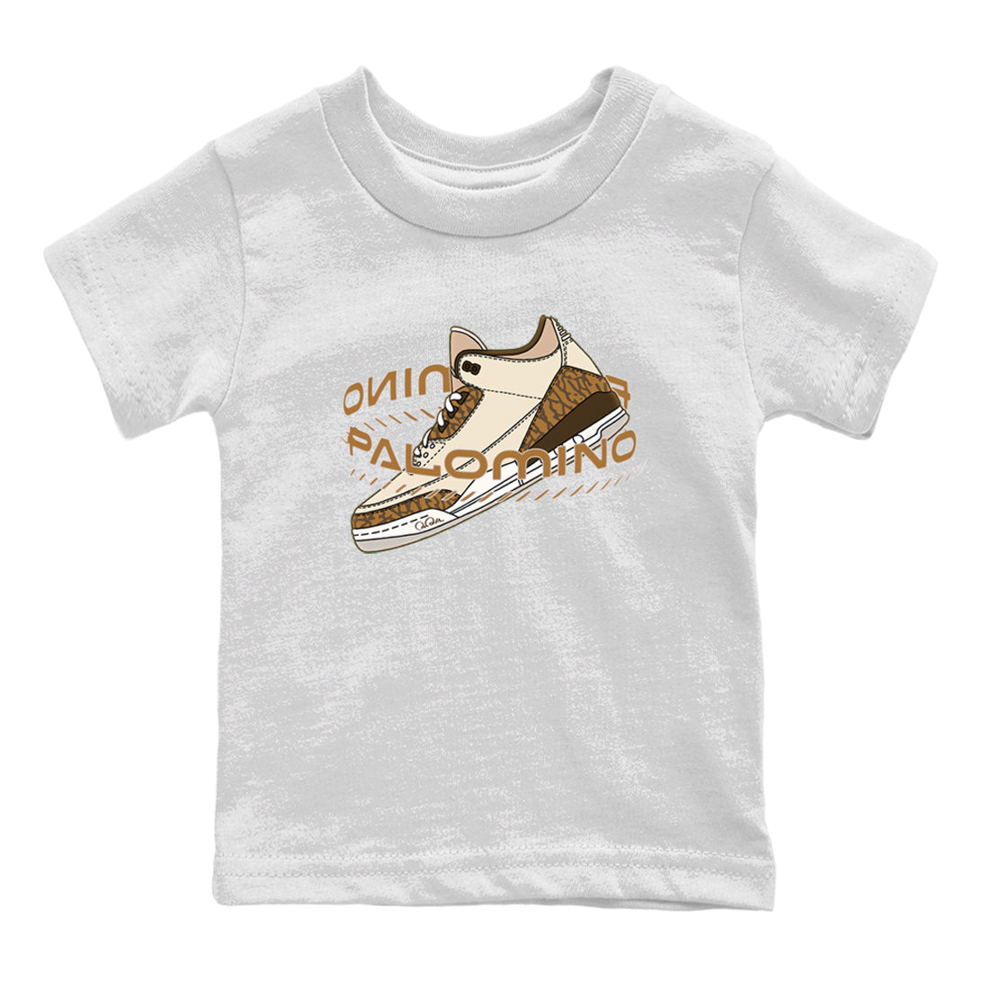 Warping Space Kids Tops - Air Jordan 3 Palomino