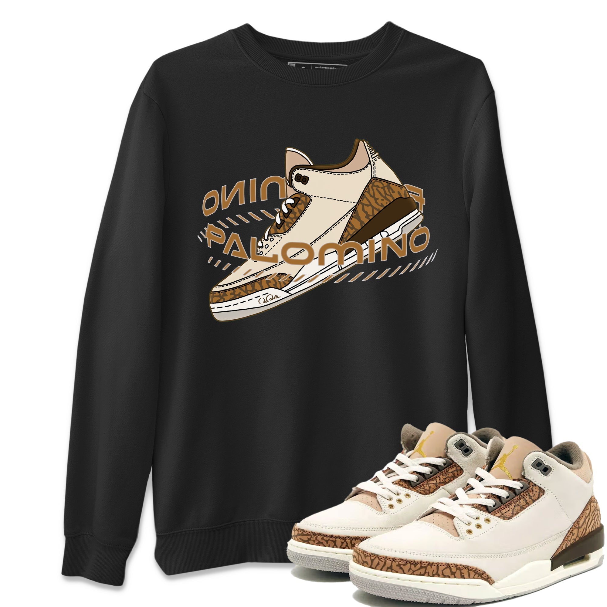 Warping Space Unisex Tops - Air Jordan 3 Palomino