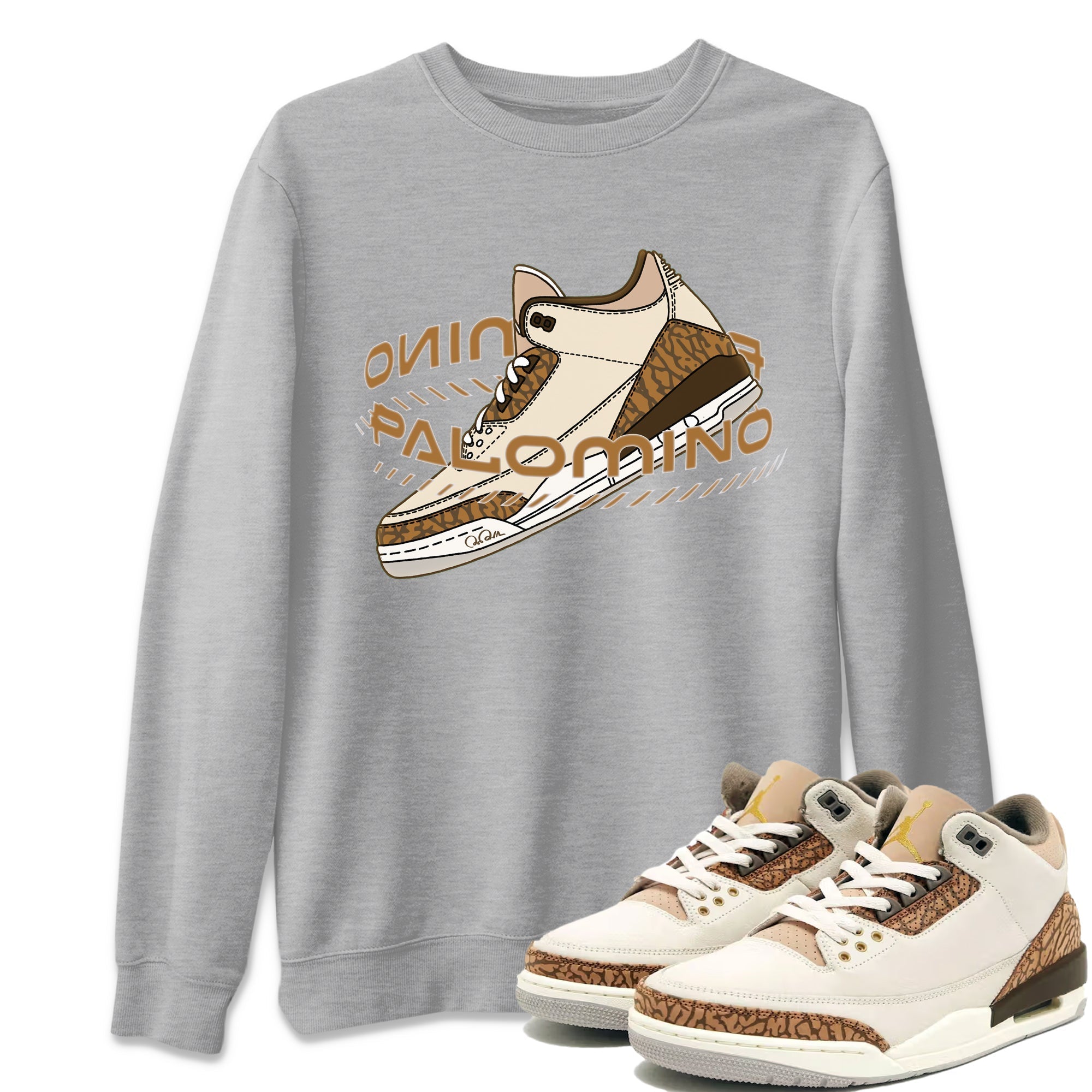 Warping Space Unisex Tops - Air Jordan 3 Palomino